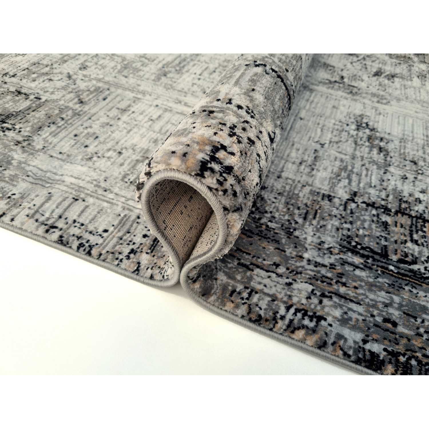 Koberec EXCLUSIVE 441 gray black — fotka 4