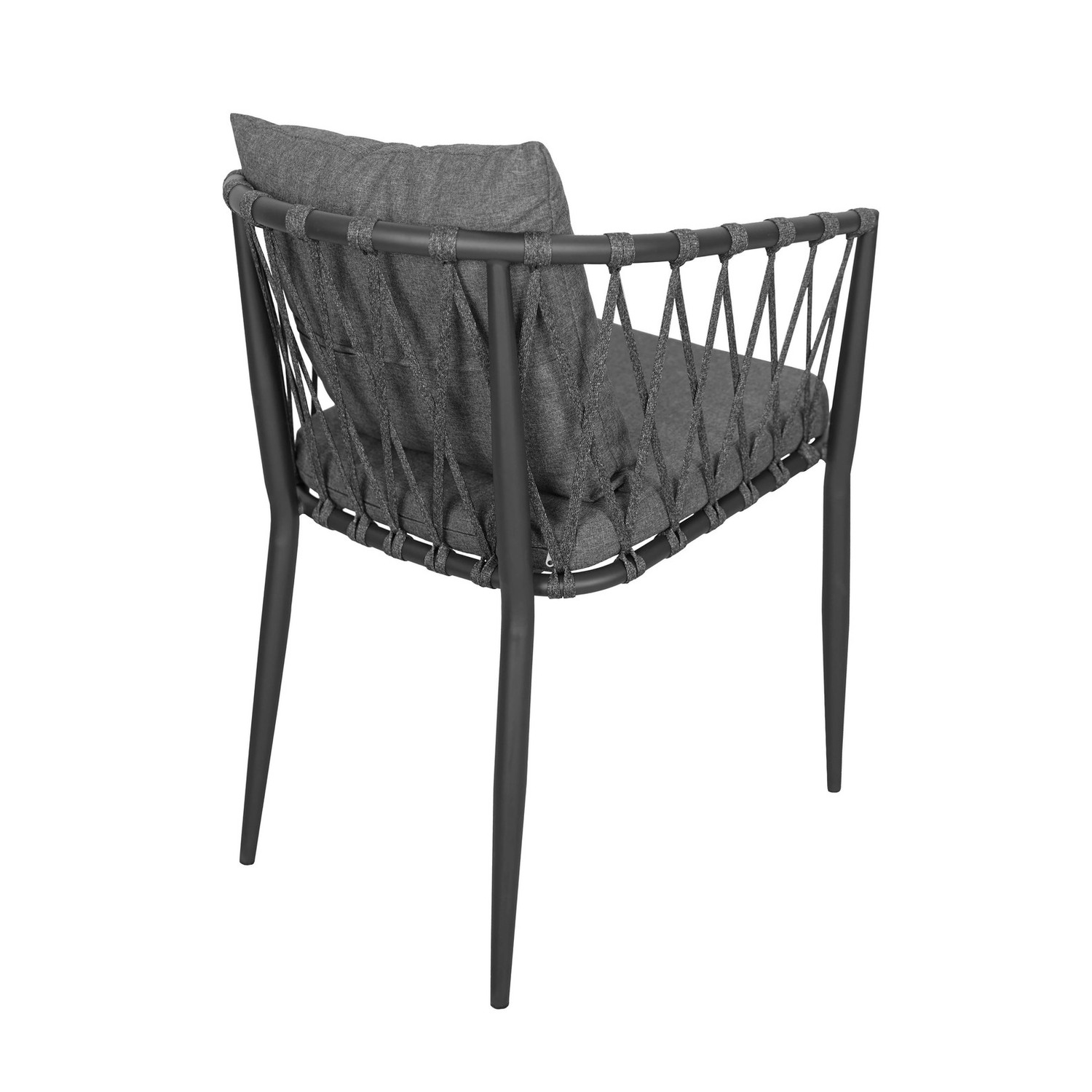 Zahradní židle MADERA - šedá — fotka 4
