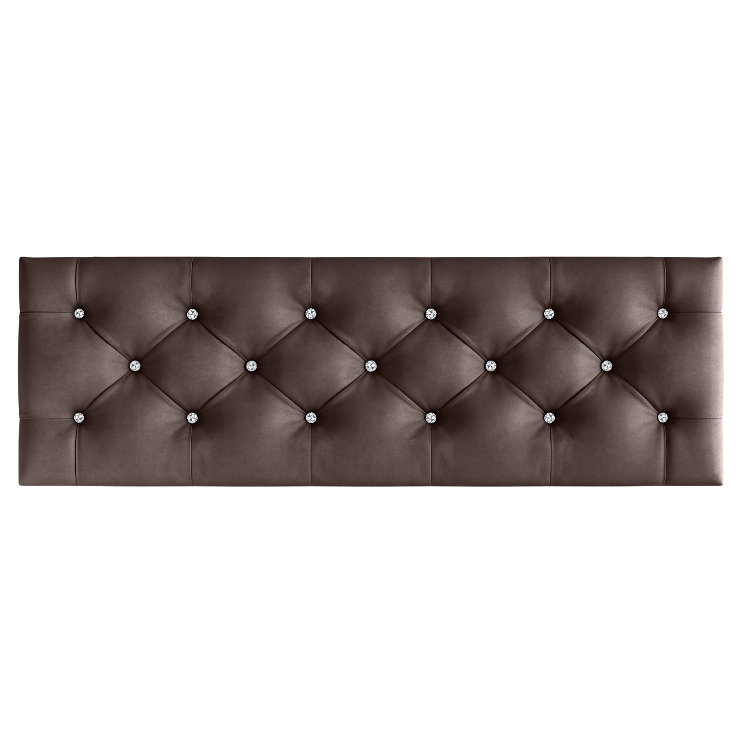 Lavice CHESTERFIELD 60x40 cm Hnědá — fotka 2