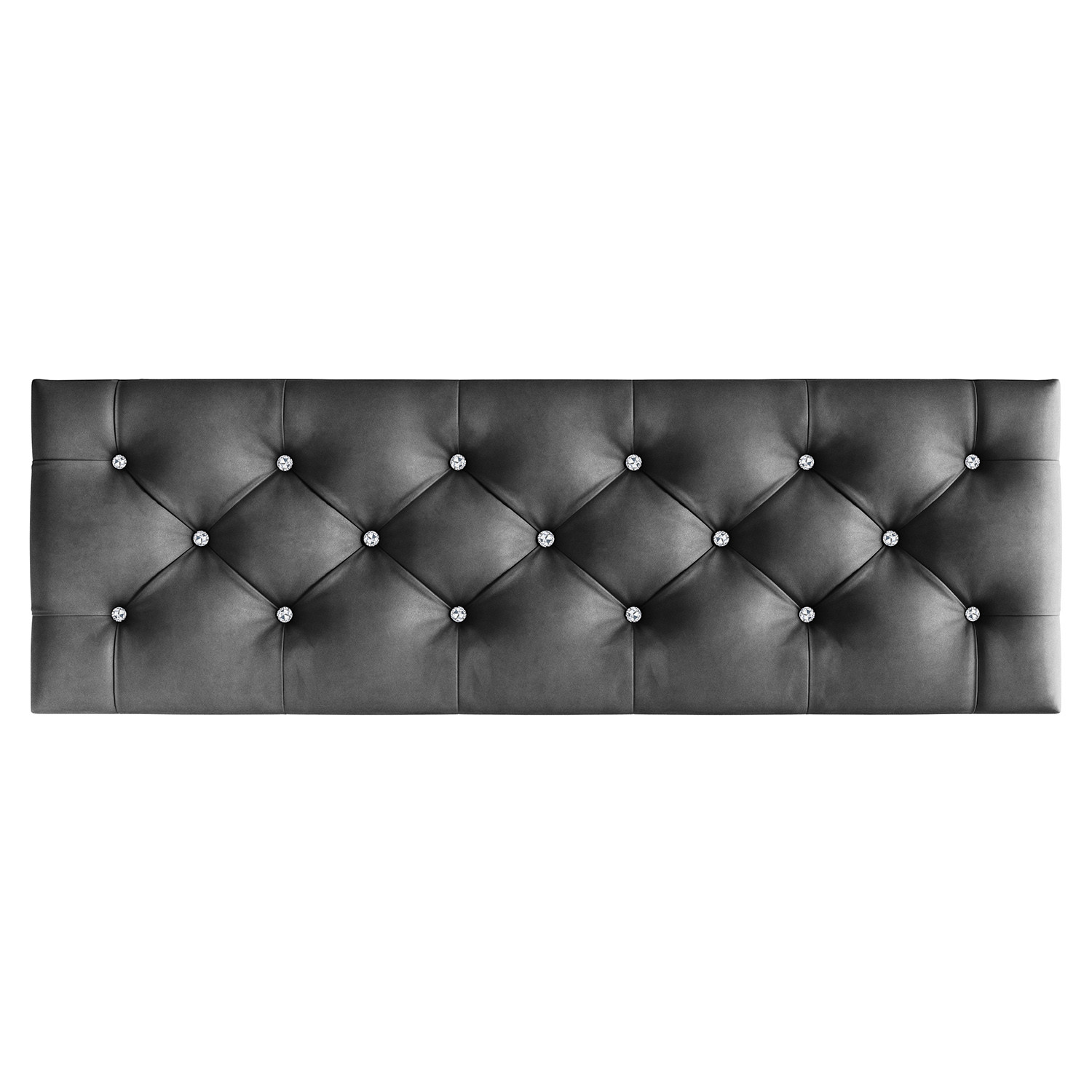 Lavice CHESTERFIELD 100x40 cm Grafit — fotka 2