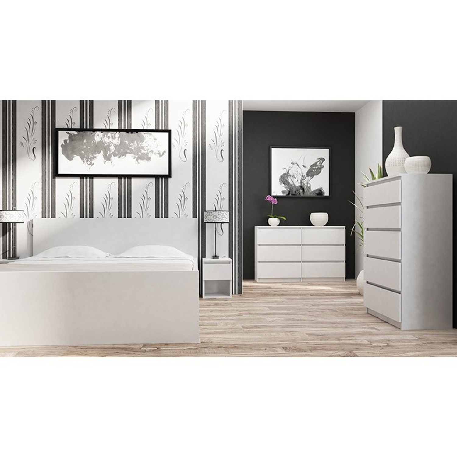 Komoda Malva 5 zásuvek — fotka 4