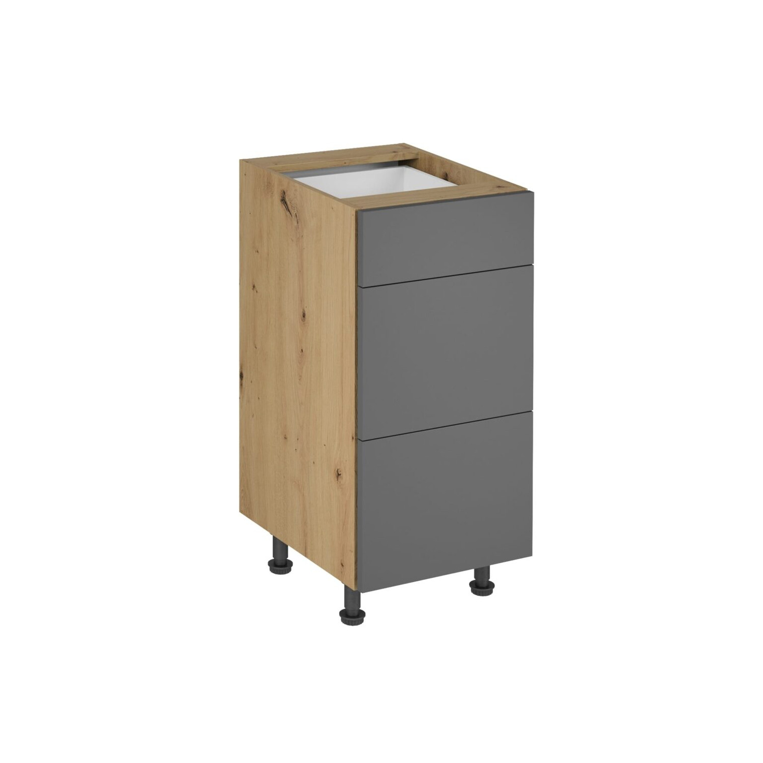 Kuchyňská skříňka LANGEN D40S3 Dub — fotka 2