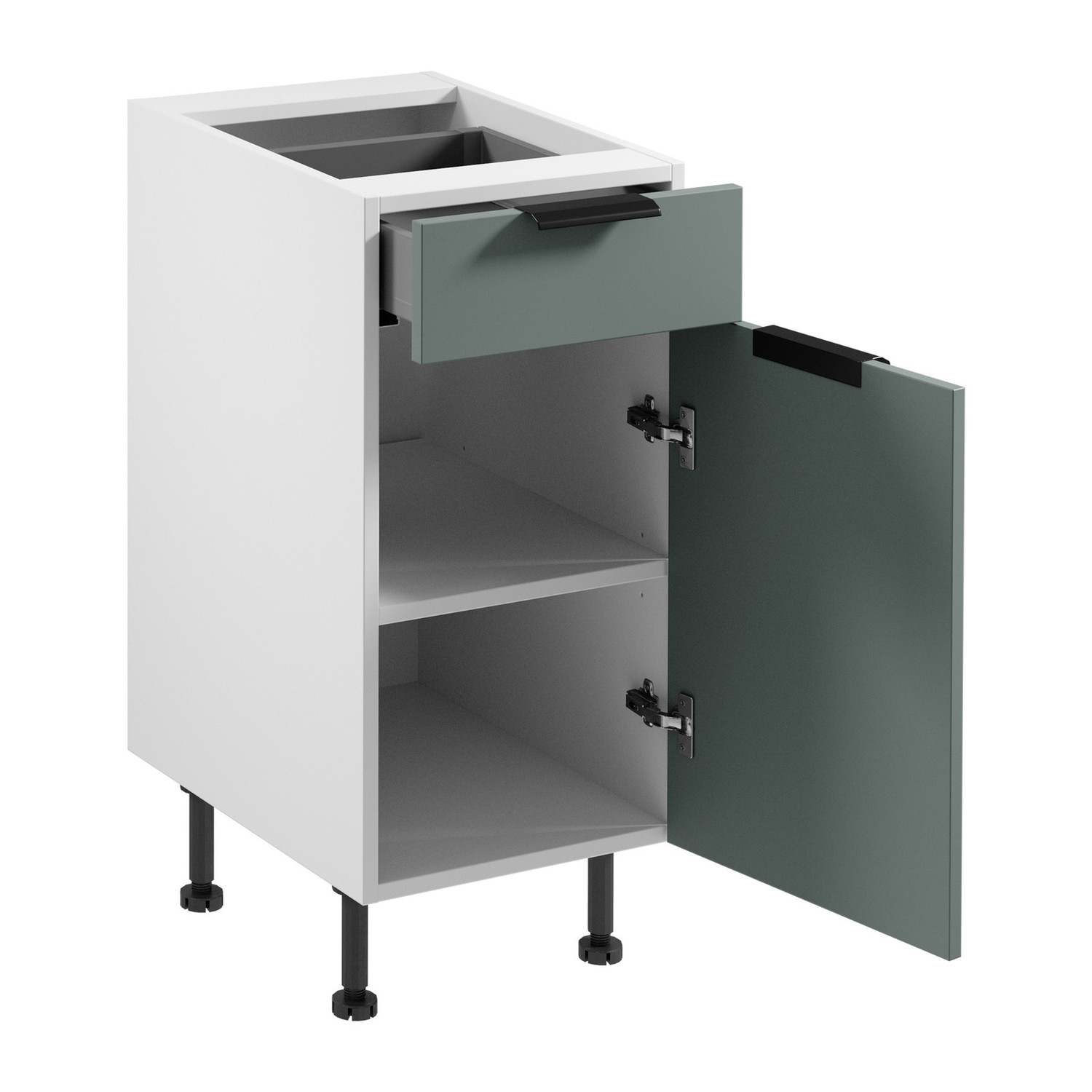 Kuchyňská skříňka SORENTO D40S1 - P/L - bílá — fotka 4