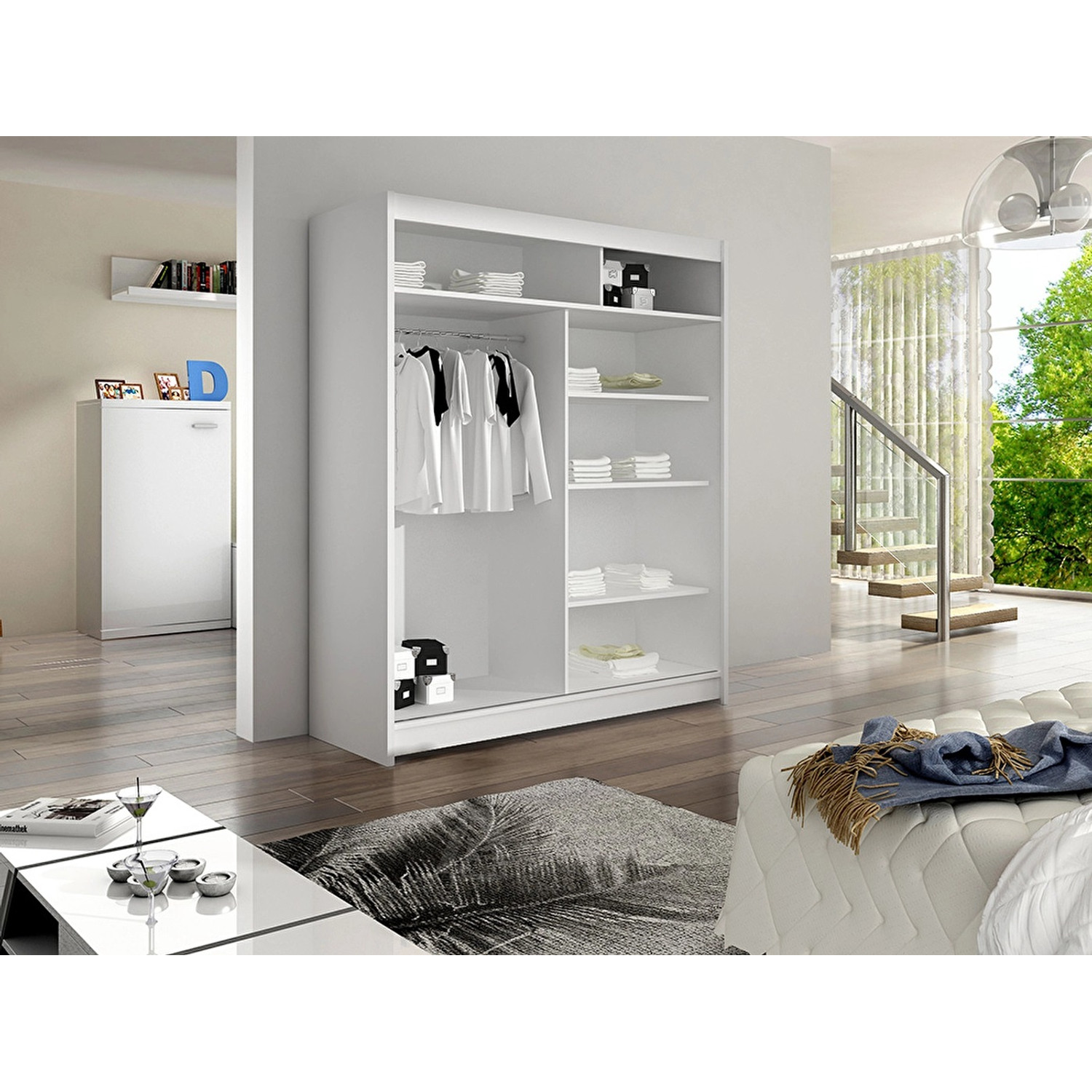 Velká šatní skříň MIAMI I šířka 120 cm — fotka 4