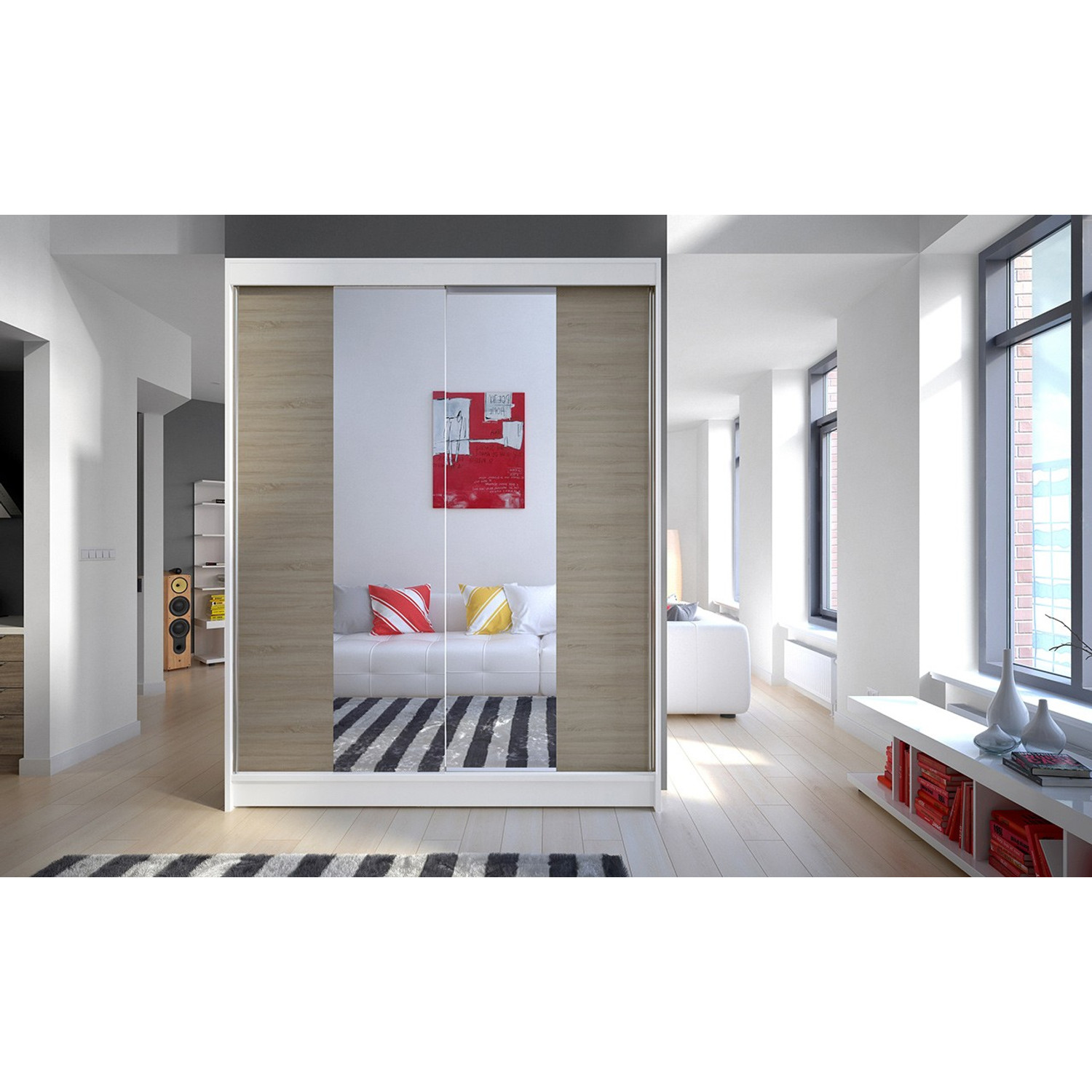 Šatní skříň CAMINO II šířka 150 cm — fotka 6