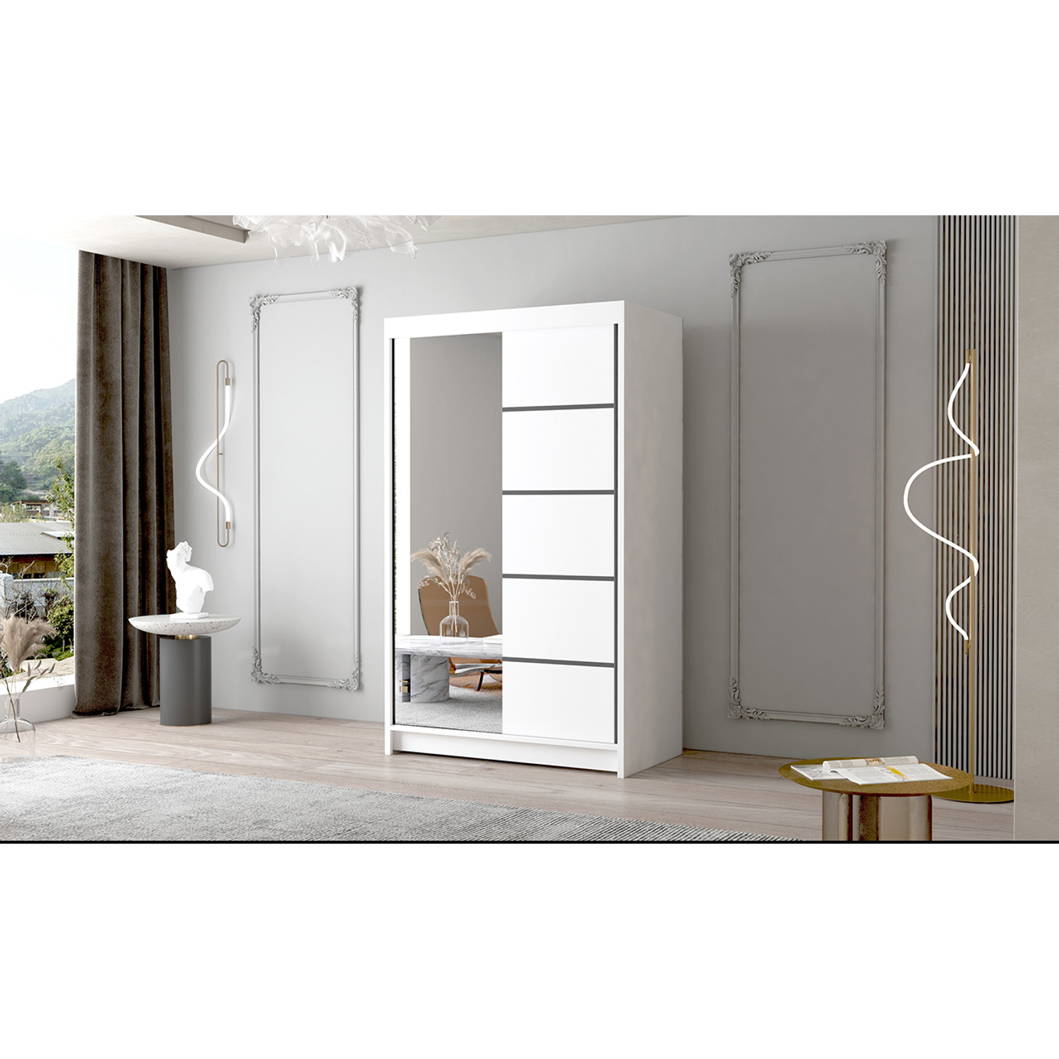 Velká šatní skříň FADO III 120 cm — fotka 5