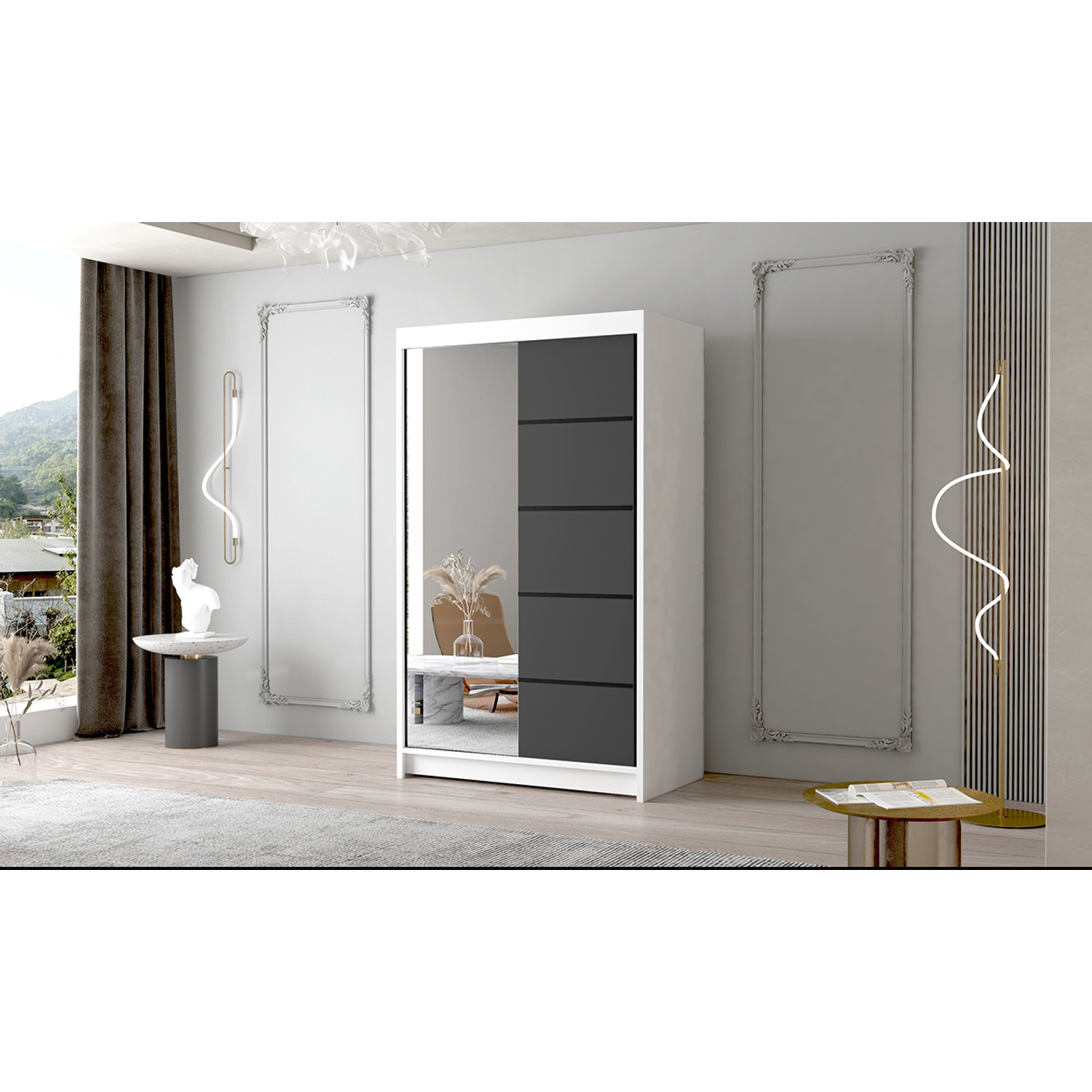 Velká šatní skříň FADO III 120 cm — fotka 4