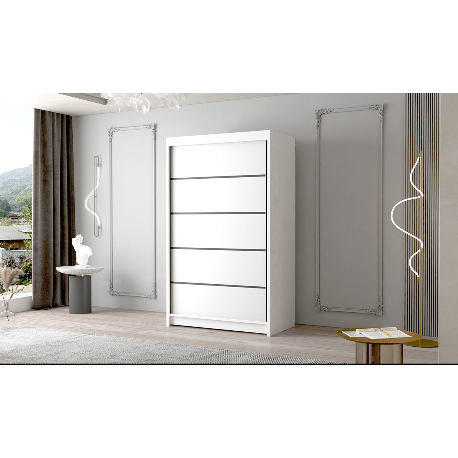 Velká šatní skříň FADO IV 120 cm — fotka 5