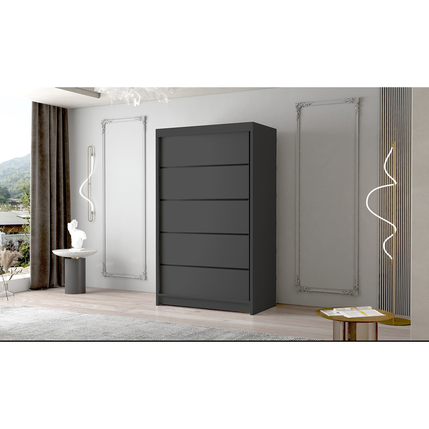 Velká šatní skříň FADO IV 120 cm — fotka 3