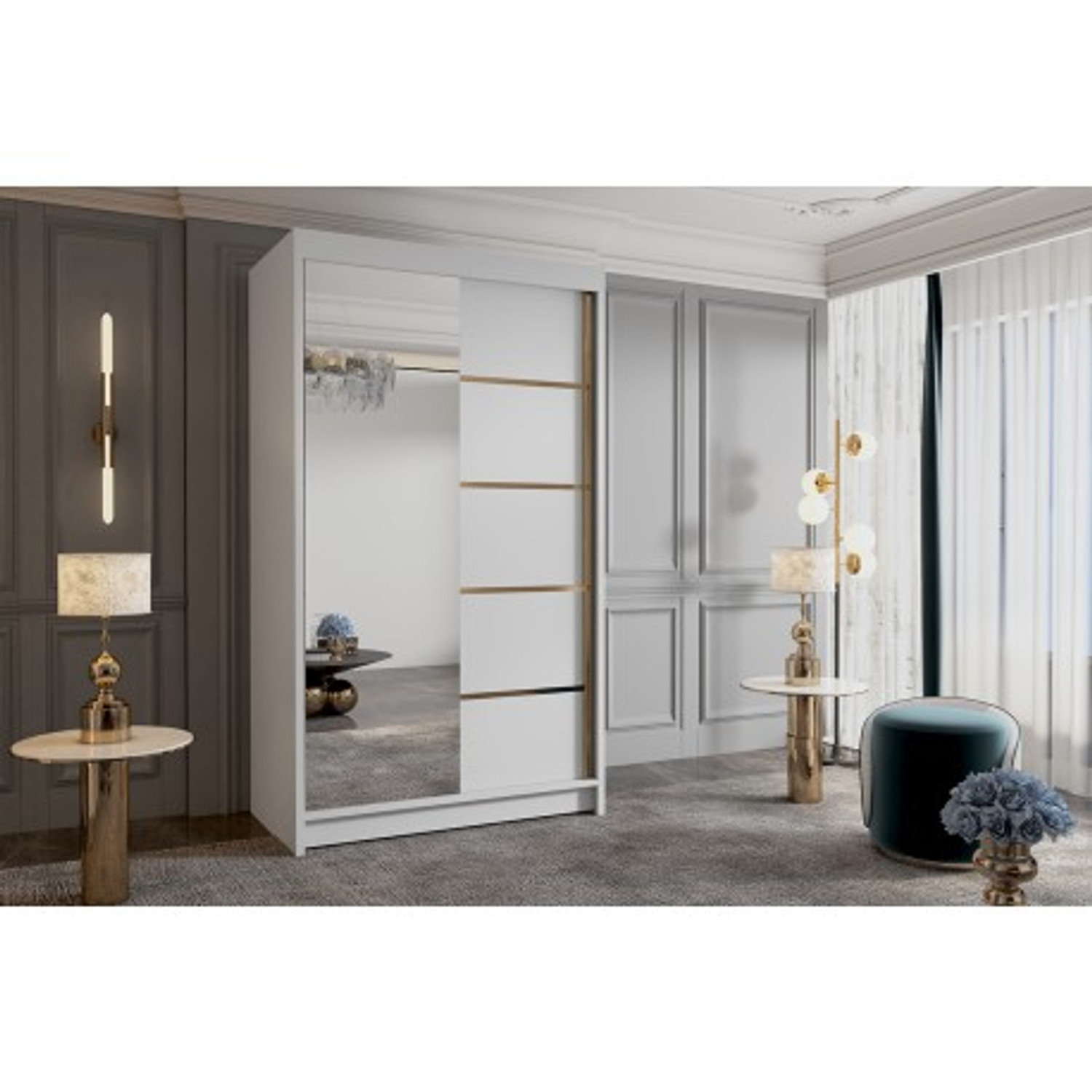 Šatní skříň VIGO III 100 cm — fotka 5
