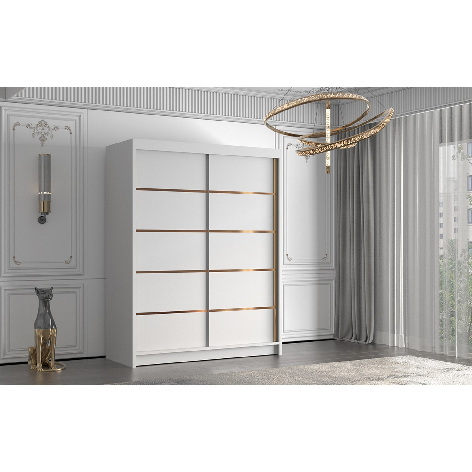 Šatní skříň FLAVIO IV 150 cm — fotka 5