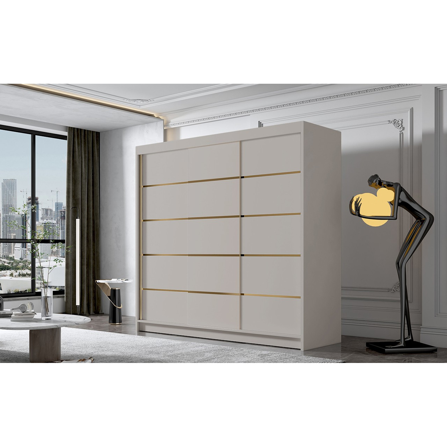 Šatní skříň EVO VII 200 cm — fotka 2