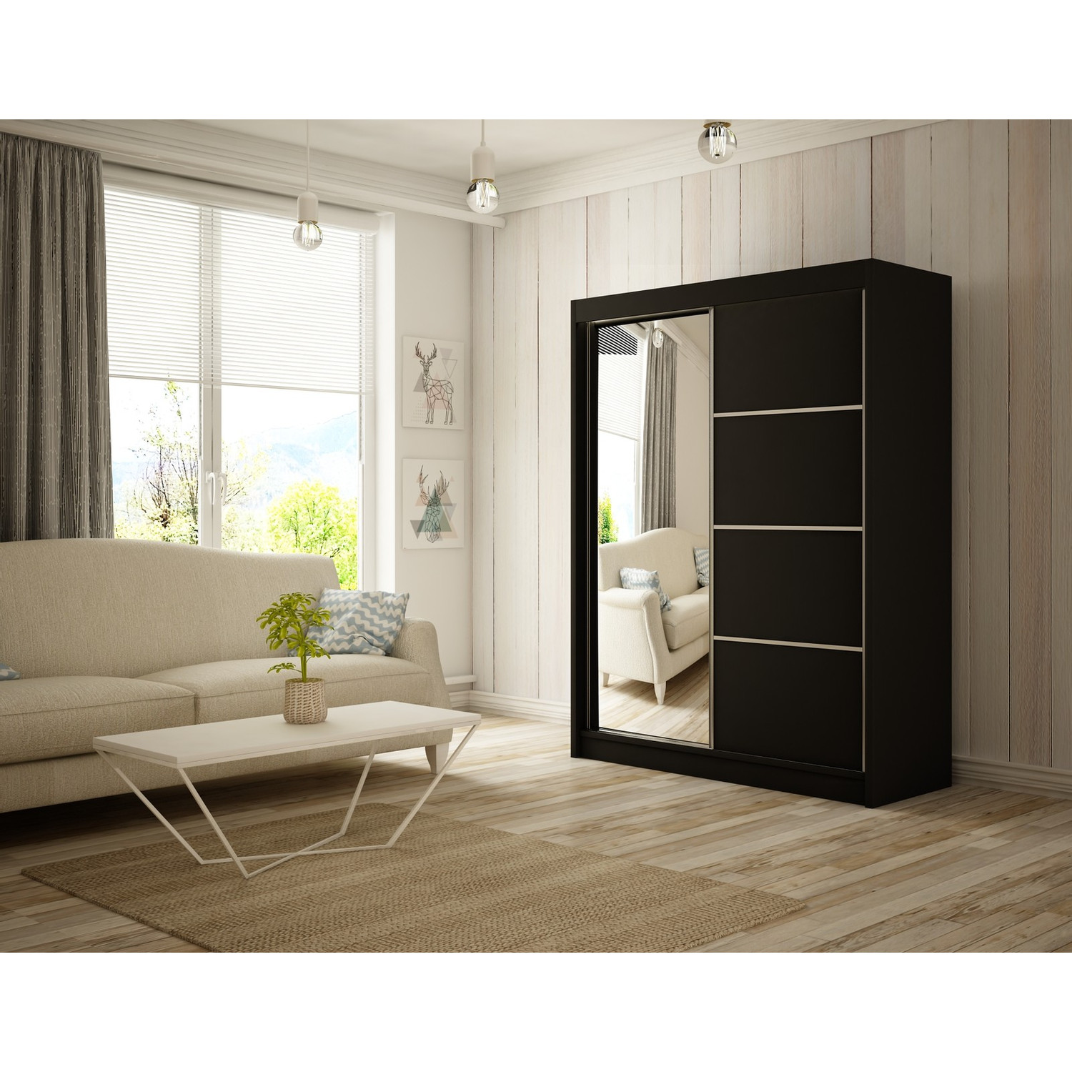 Kvalitní Šatní Skříň Pako 120 cm — fotka 4