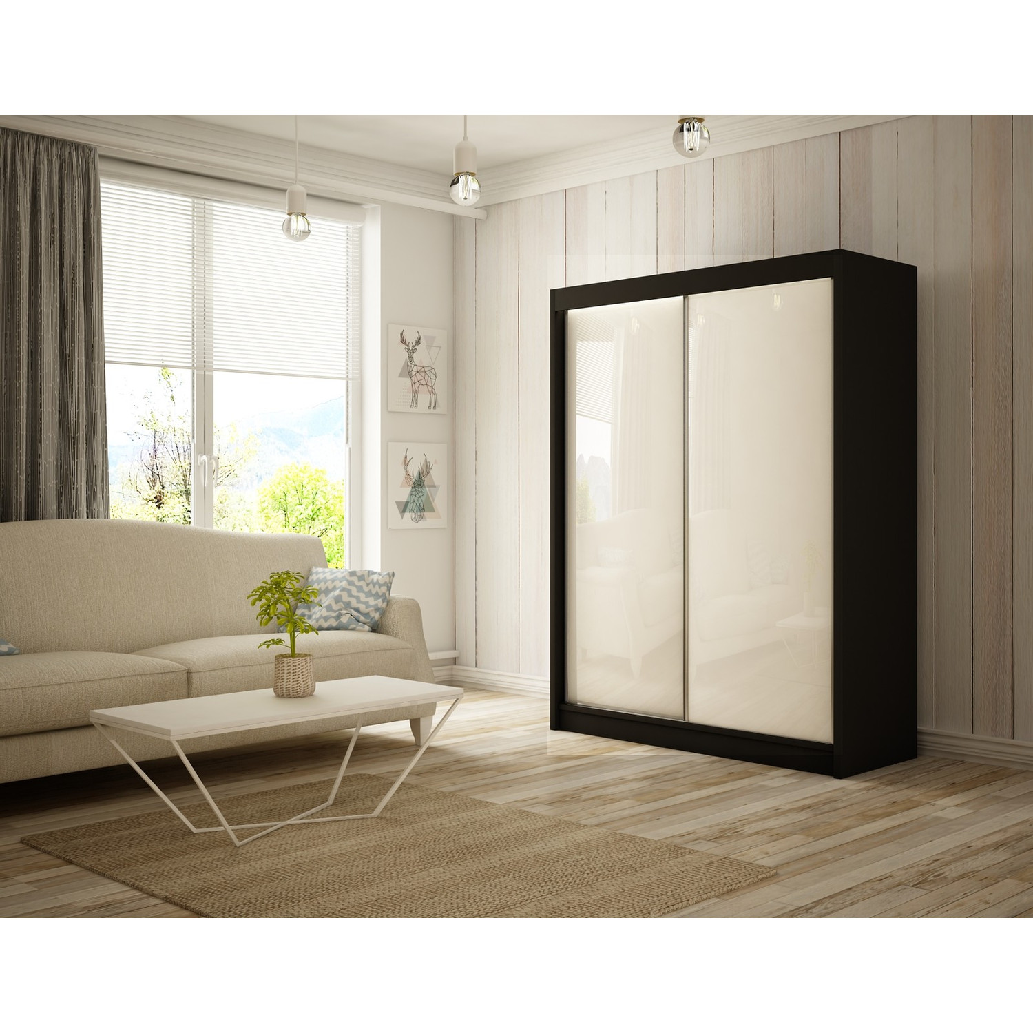 Kvalitní Šatní Skříň Peak 120 cm — fotka 3