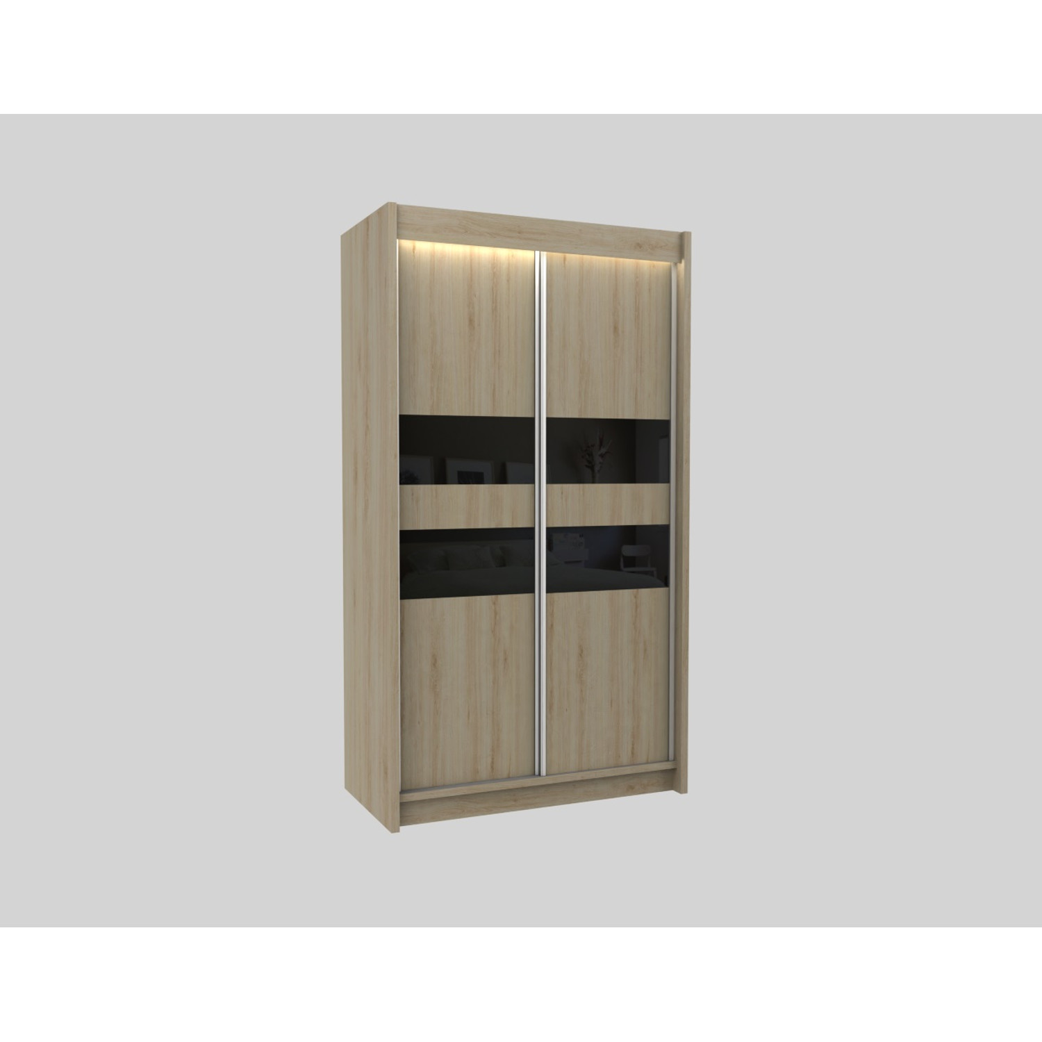 Kvalitní Šatní Skříň Finezja 120 cm — fotka 4