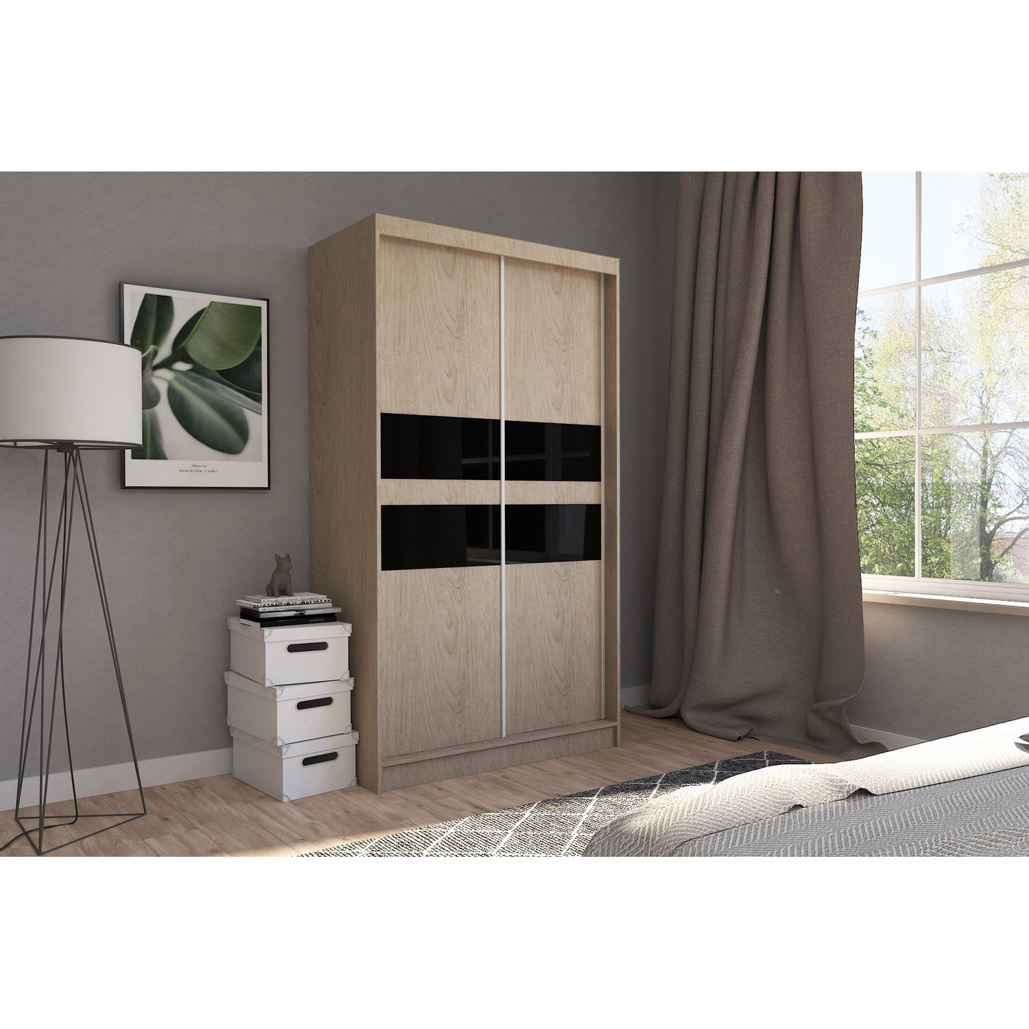 Kvalitní Šatní Skříň Finezja 150 cm — fotka 4