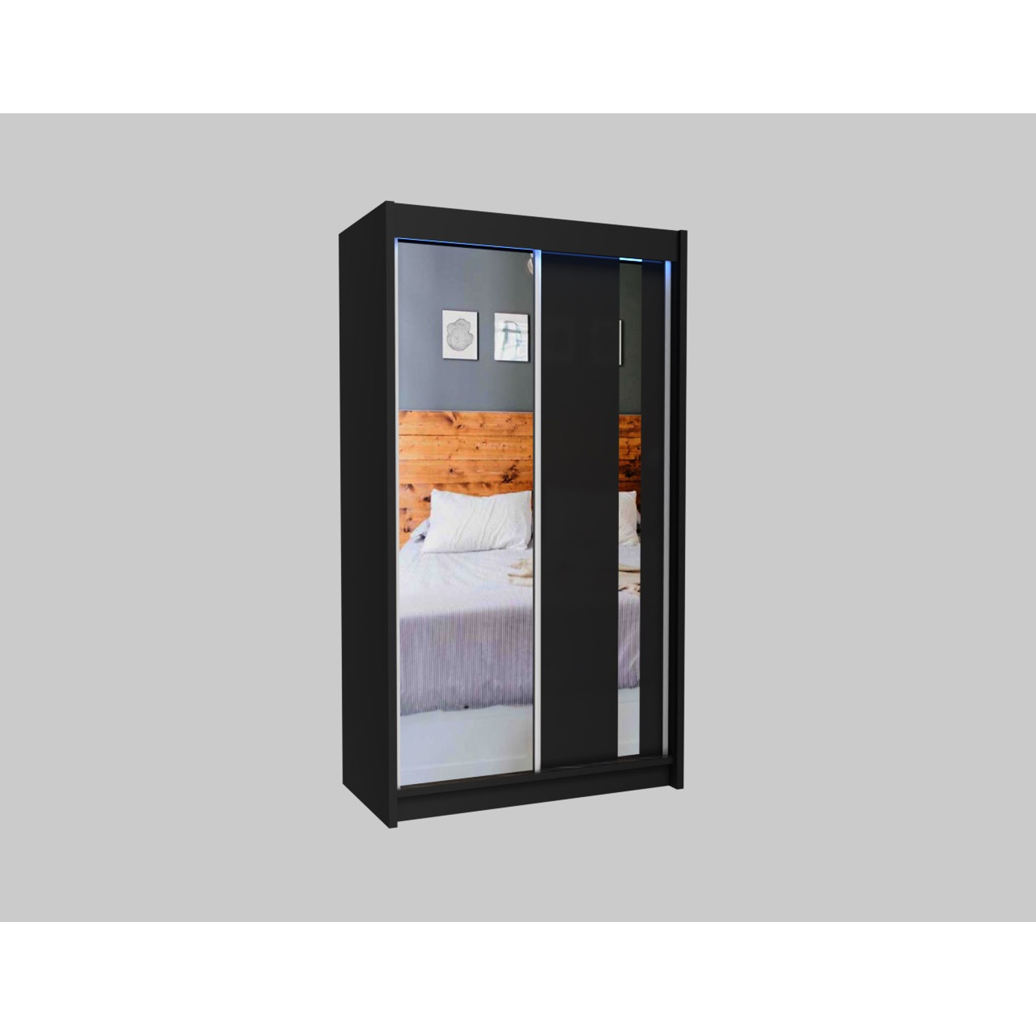 Kvalitní Šatní Skříň Gracja 120 cm — fotka 4