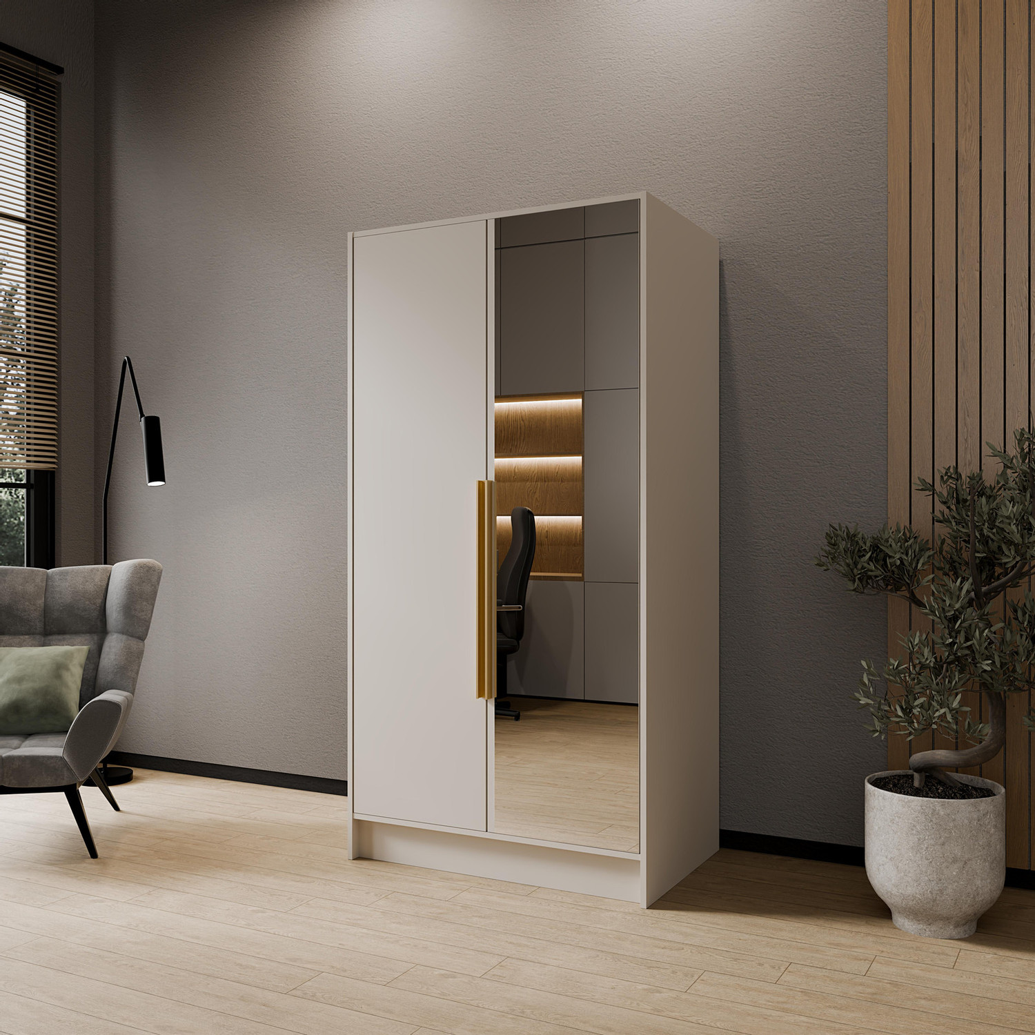 Šatní skříň LUSSO 100 — fotka 2