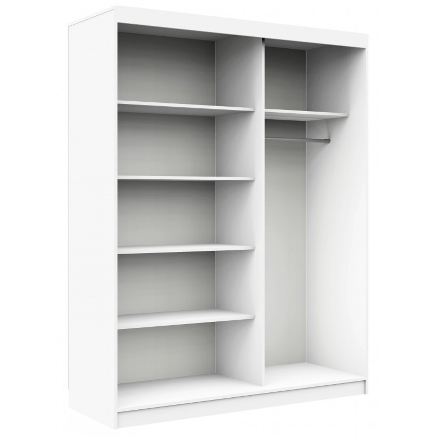 Šatní skříň posuvná 150 cm CLP MONO — fotka 2