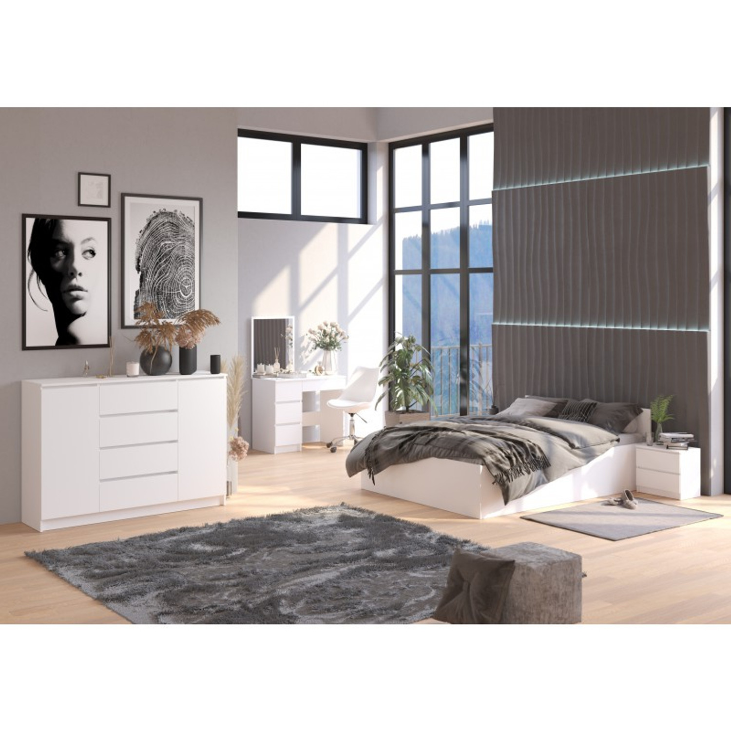 Postel se zvedacím roštem 180x200 — fotka 2