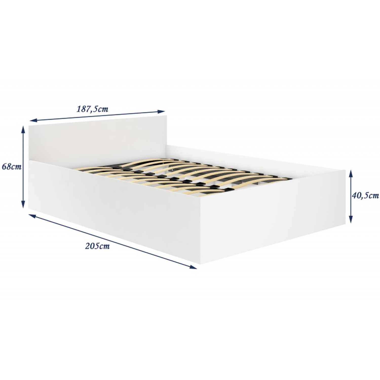 Postel se zvedacím roštem 180x200 — fotka 3