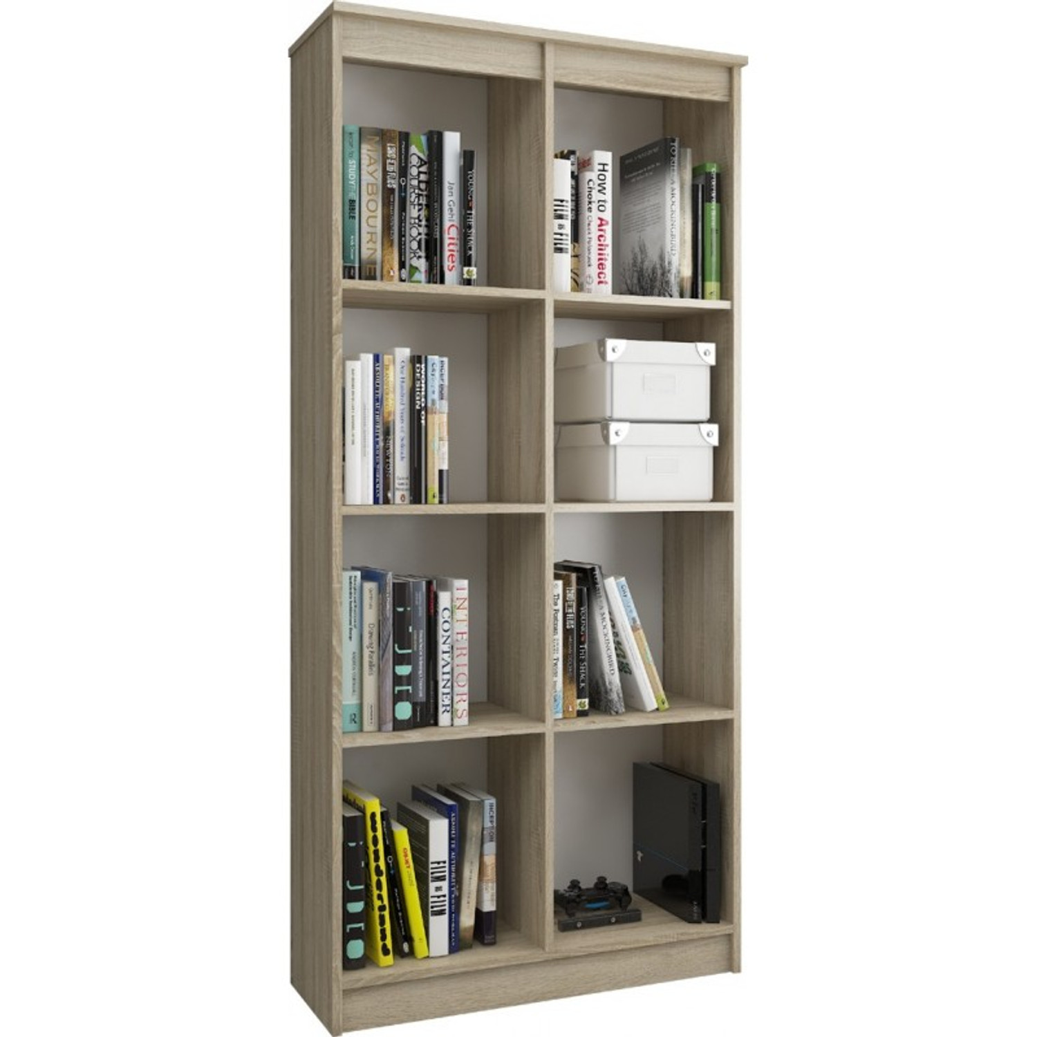 Regál R 80cm CLP 2 dvířka 8 poliček — fotka 6