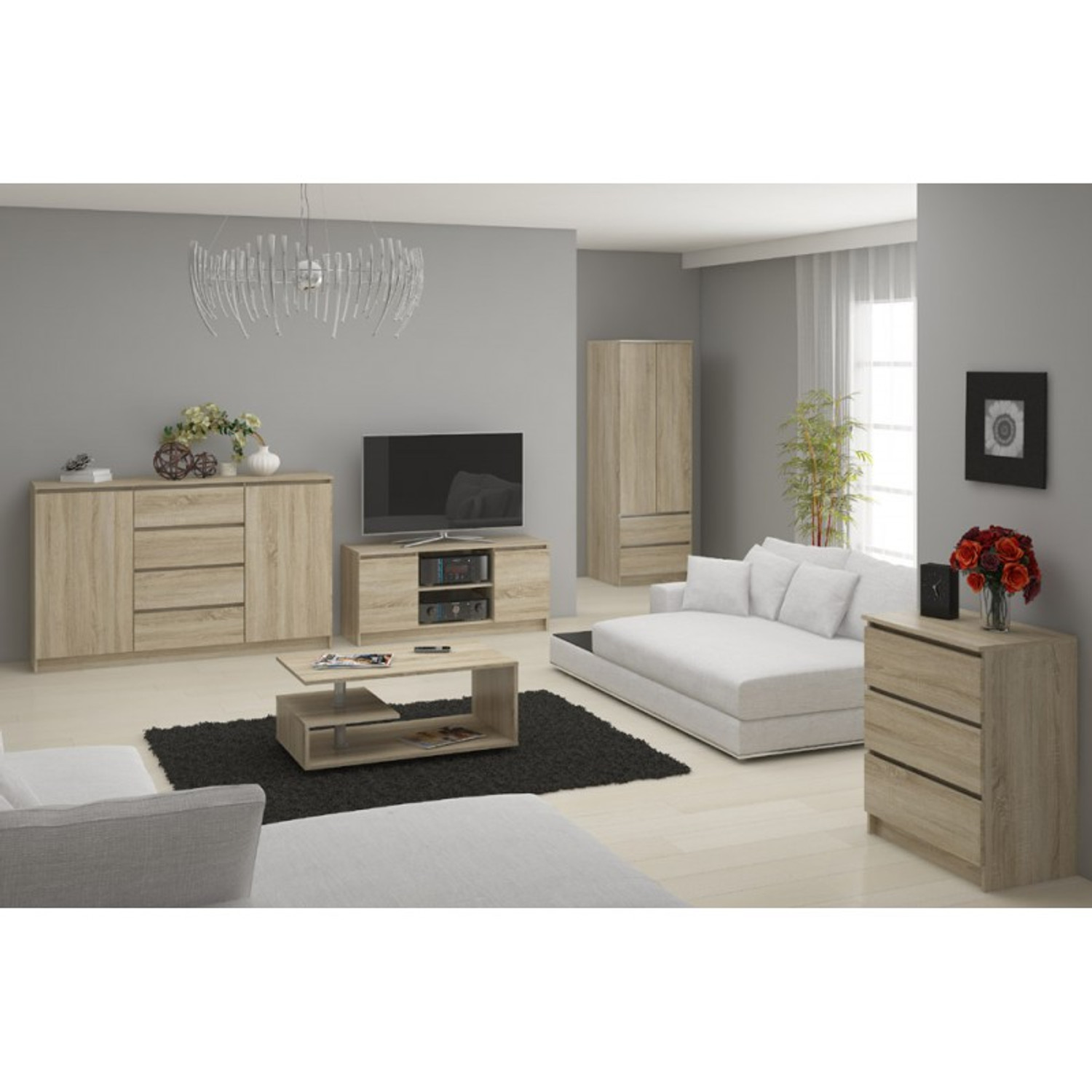 Šatní skříň STAR S60 2D2SZ — fotka 6