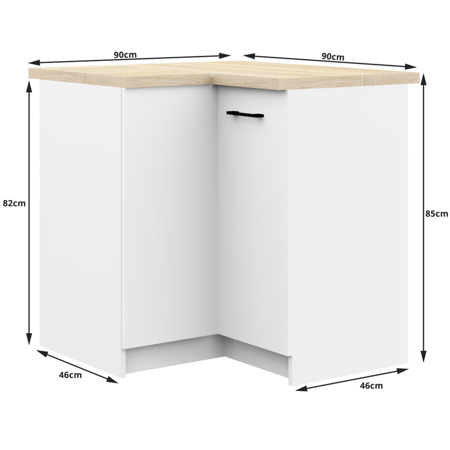 Kuchyňská skříňka OLIVIA S90 90 — fotka 3