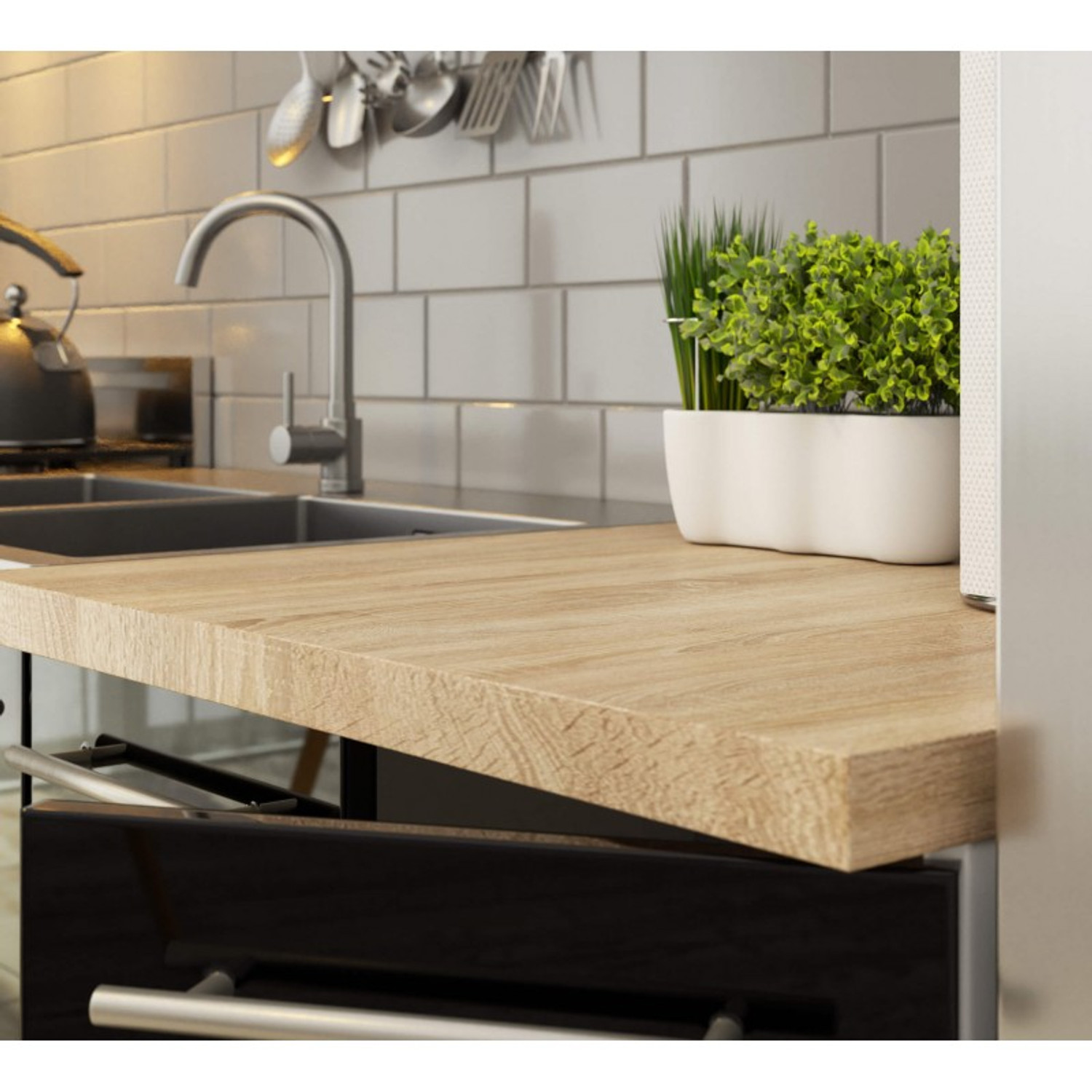 Kuchyňská skříňka OLIVIA S60 3SZ lesk — fotka 4