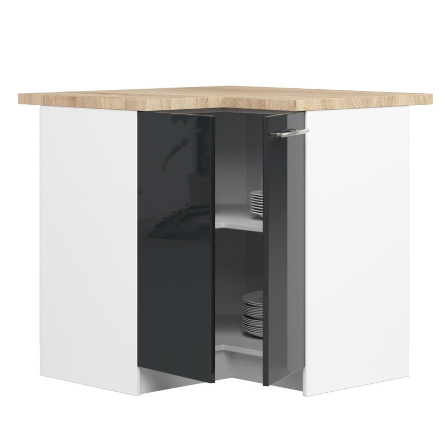 Kuchyňská skříňka OLIVIA S90 90 lesk — fotka 3