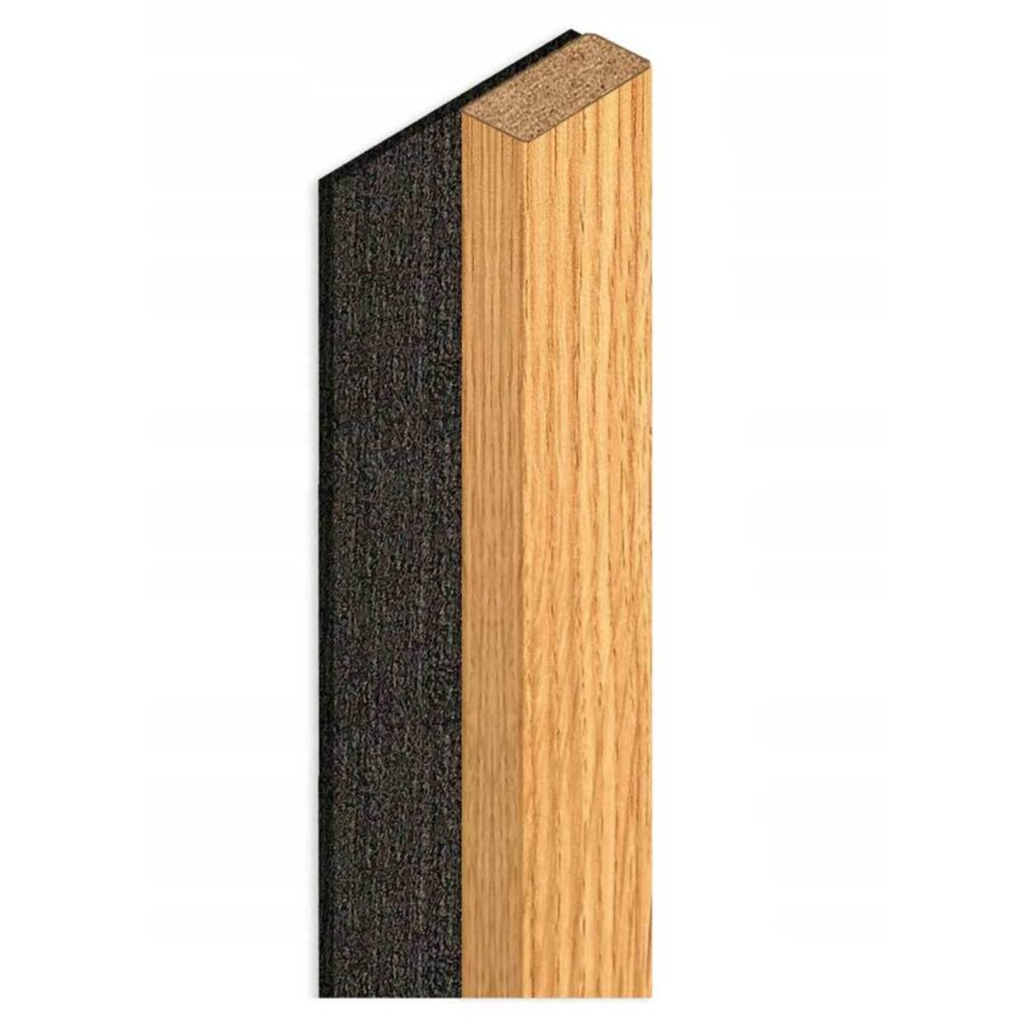 Designov&yacute; panel z lamel Dub Windsor - 5 cm - 1 lamela