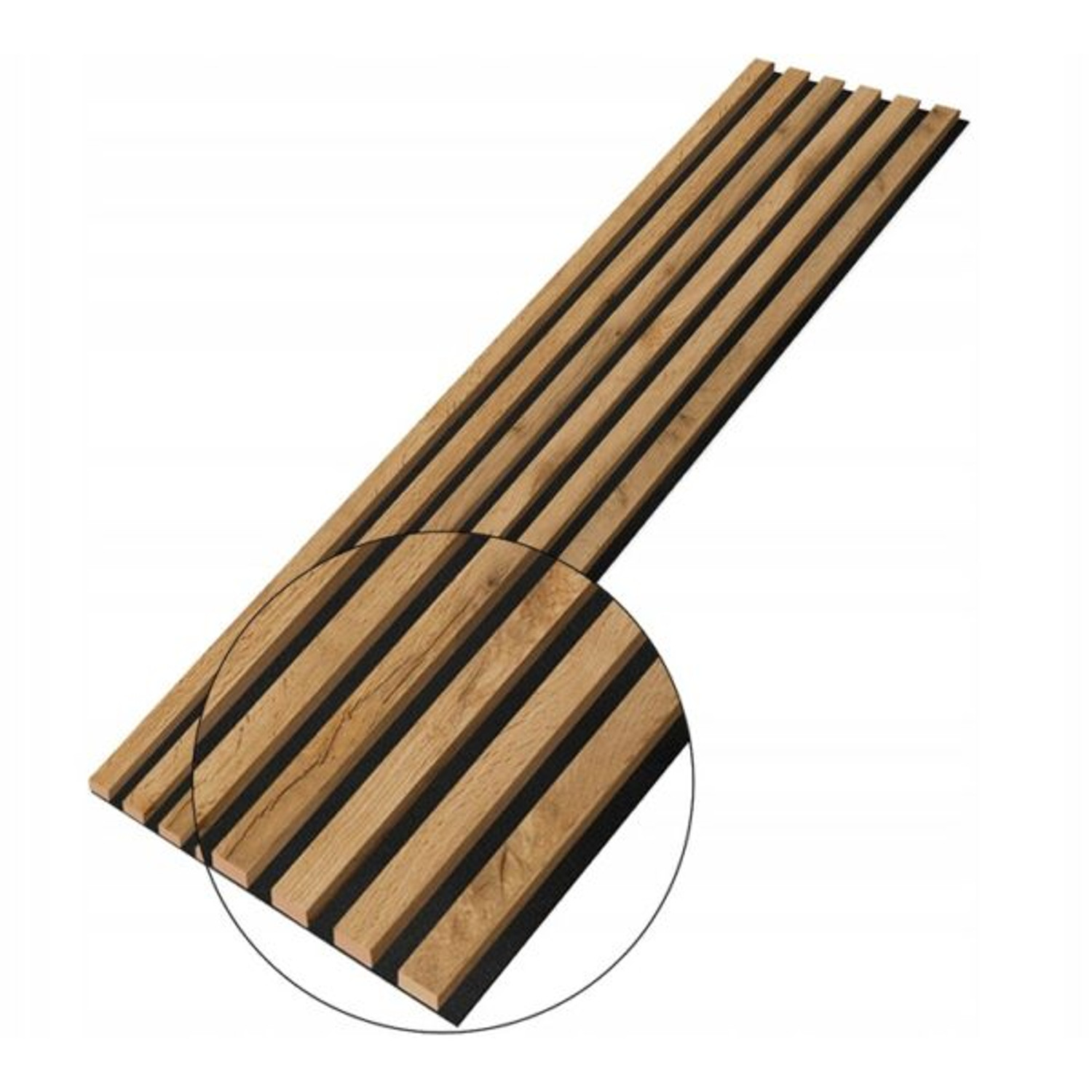 Designový panel z lamel Dub Wotan - 28 cm - 6 lamel