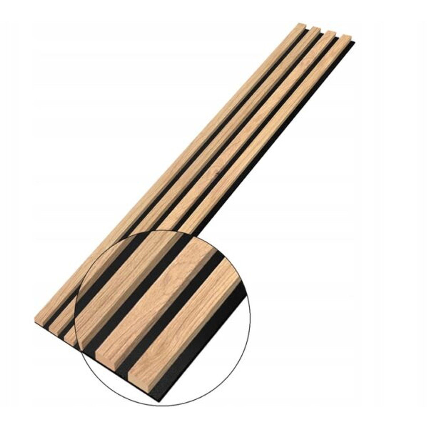 Designový panel z lamel Dub Artisan - 18 cm - 4 lamely