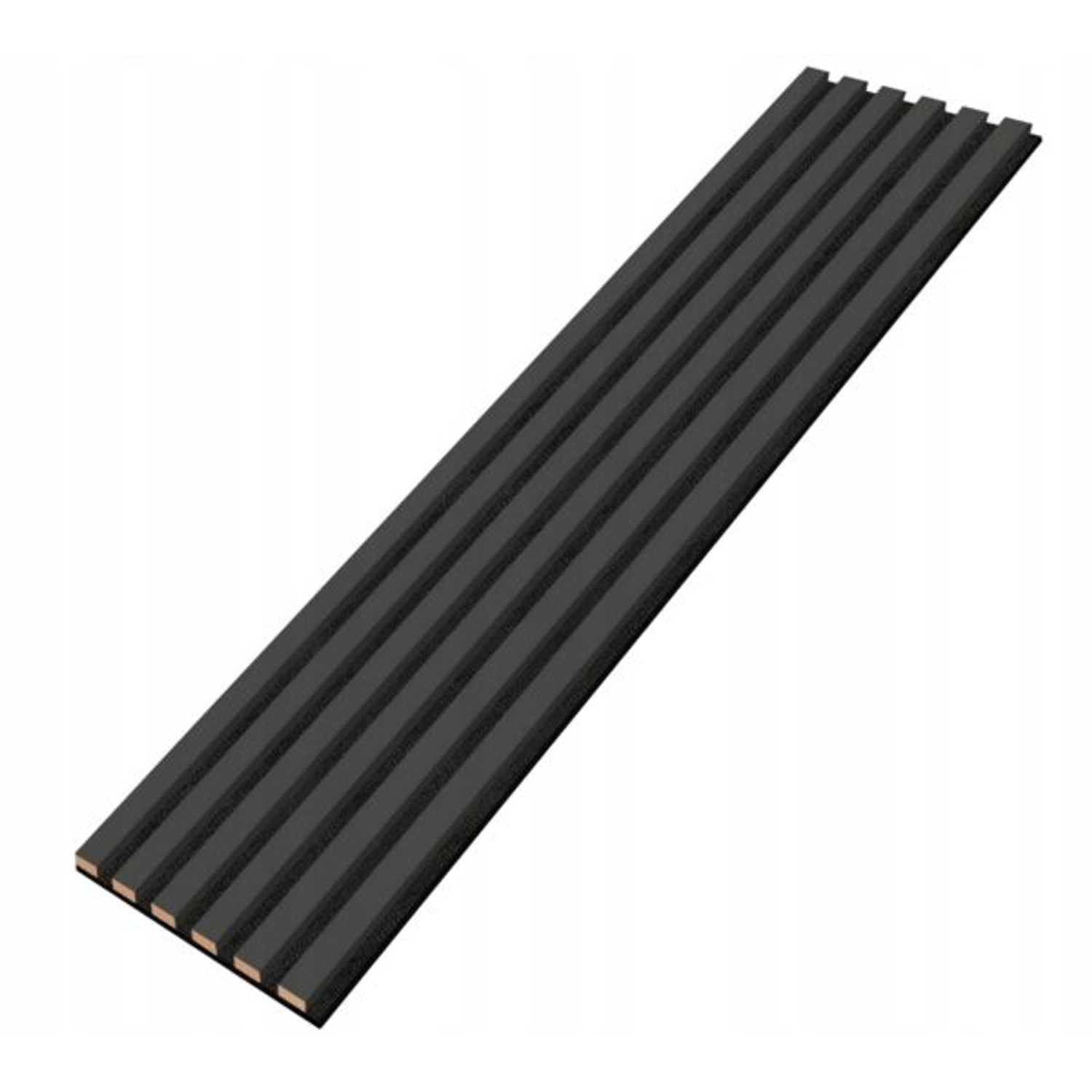 Designový panel z lamel - antracit - 28 cm - 6 lamel