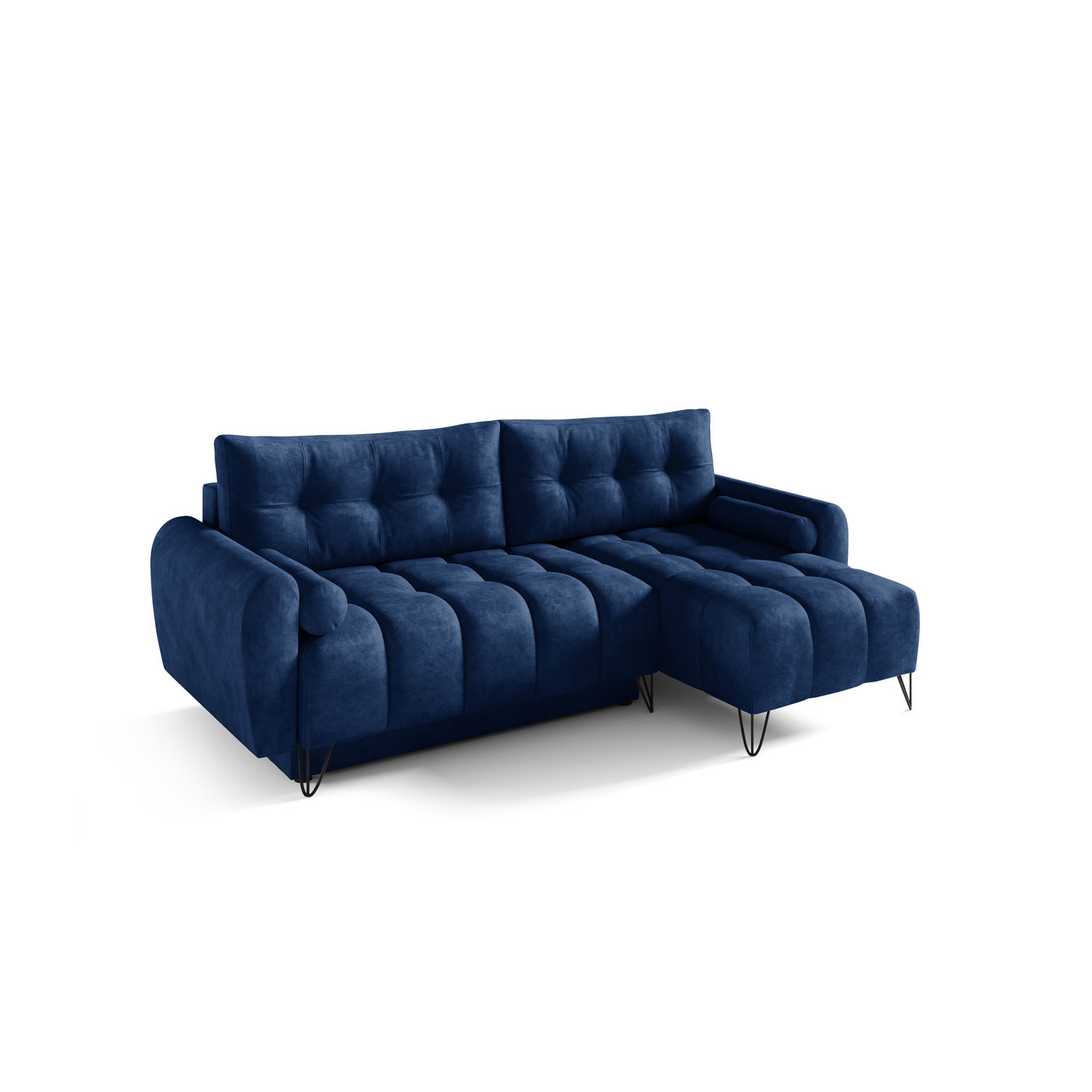 Rohov&aacute; sedac&iacute; souprava Manhattan Mini - Goya 06 Modr&aacute;