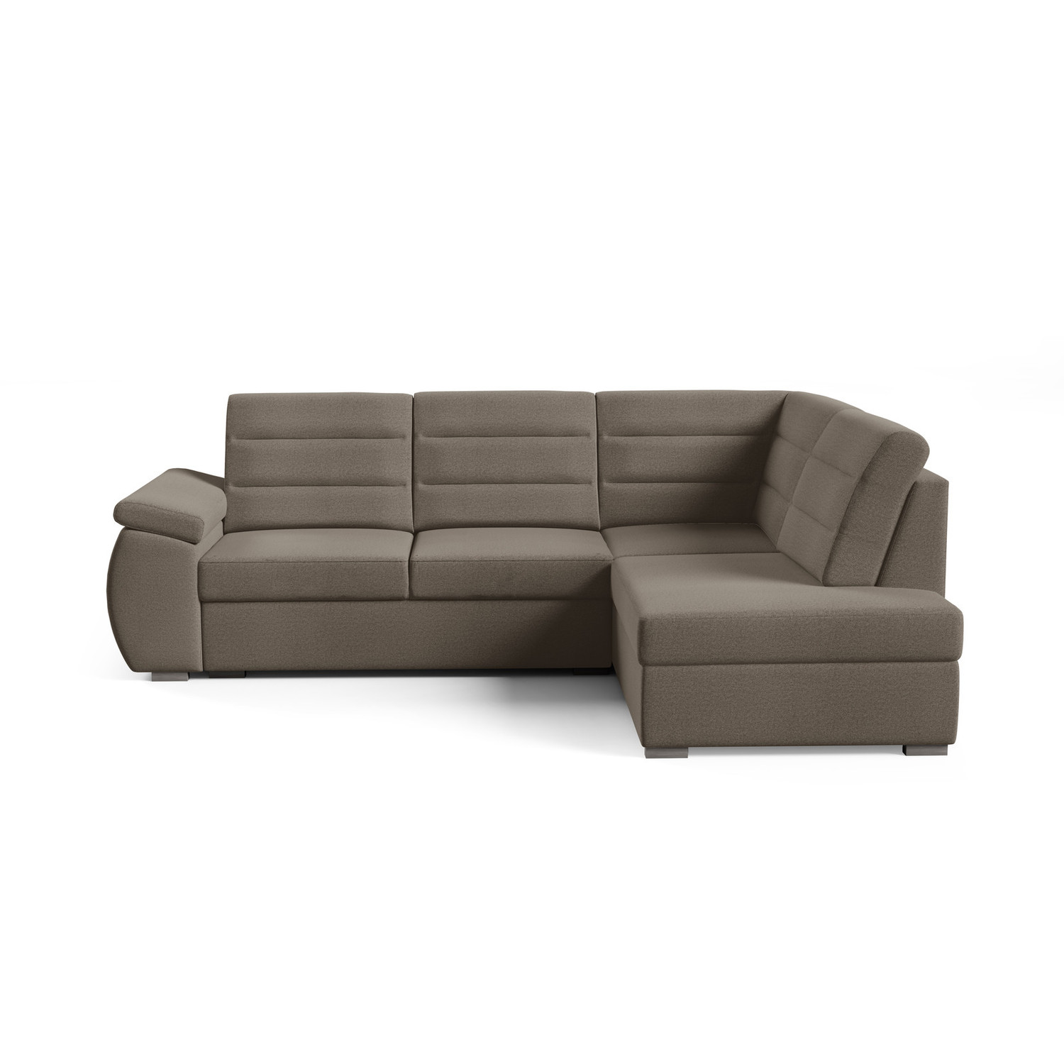 Rohov&aacute; sedac&iacute; souprava ASPEN Prav&aacute; Hněd&aacute; I