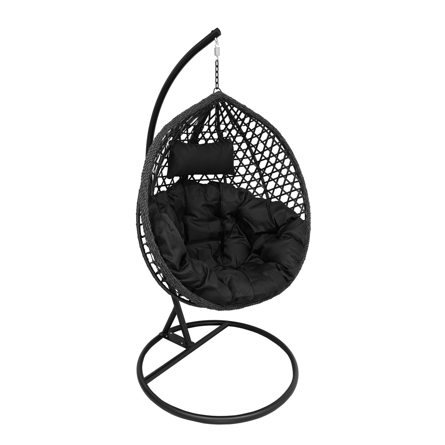 Závěsné křeslo MARTINA - černá