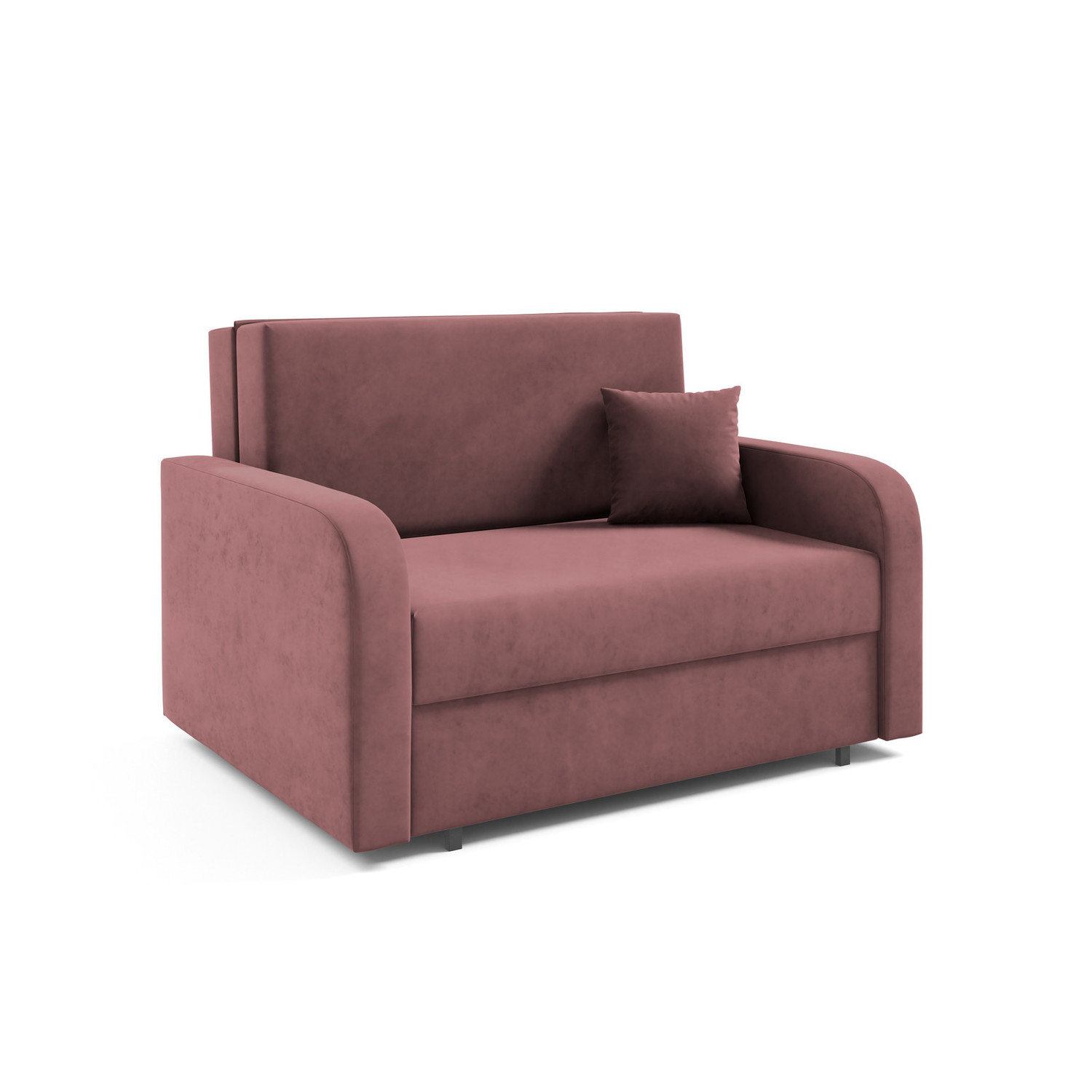 Rozkládací pohovka FERONI II Růžová