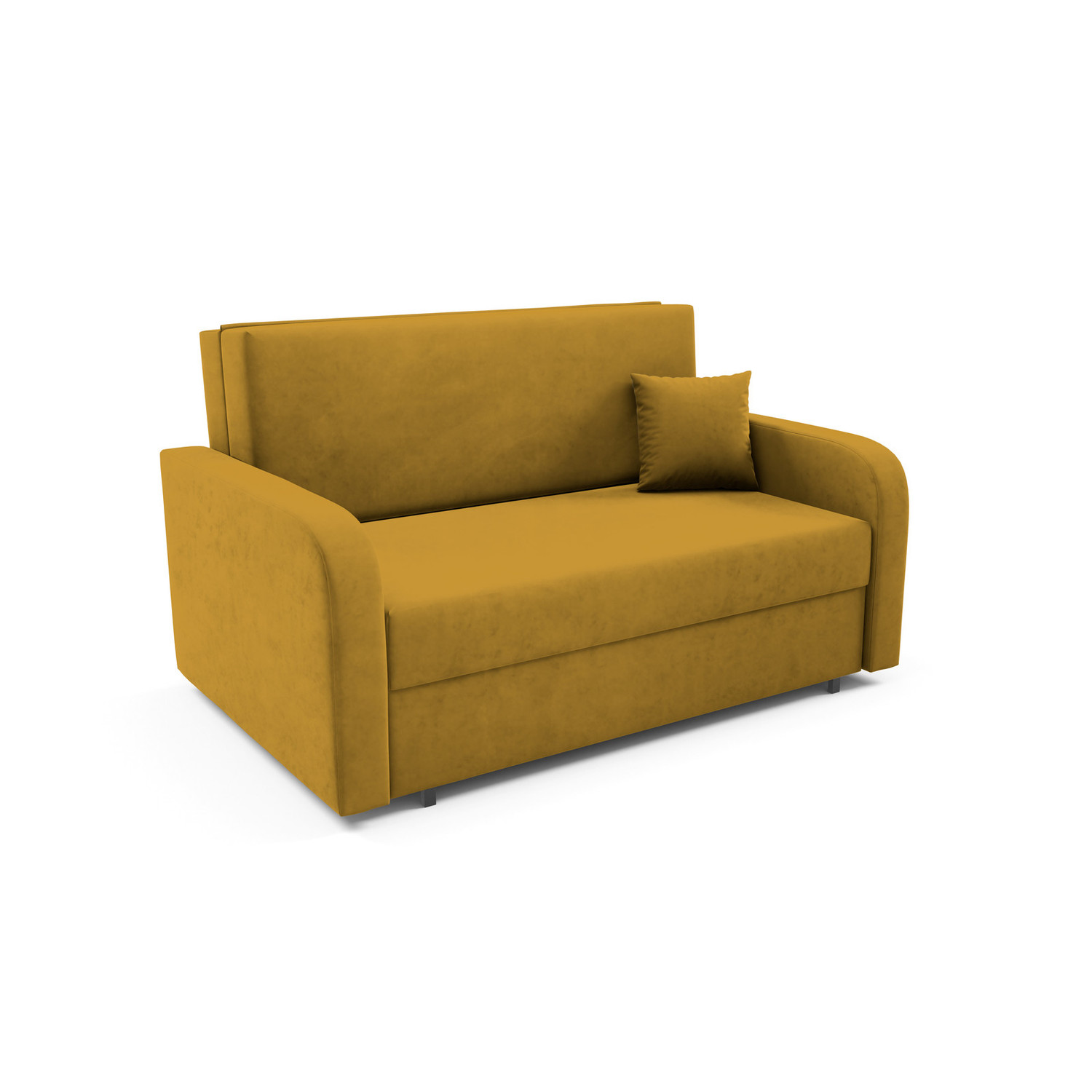 Rozkládací pohovka FERONI III Žlutá