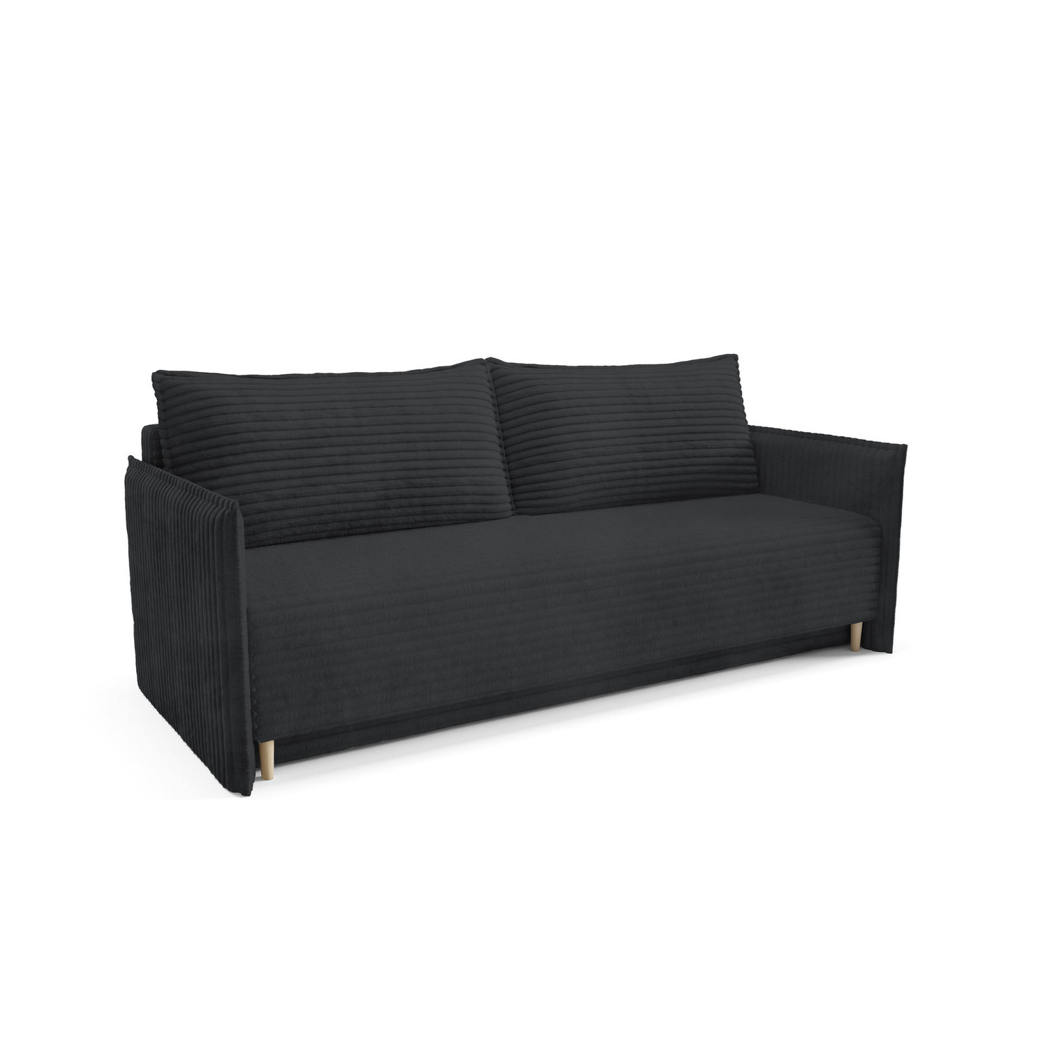 Rozkl&aacute;dac&iacute; pohovka NUBIS Čern&aacute;