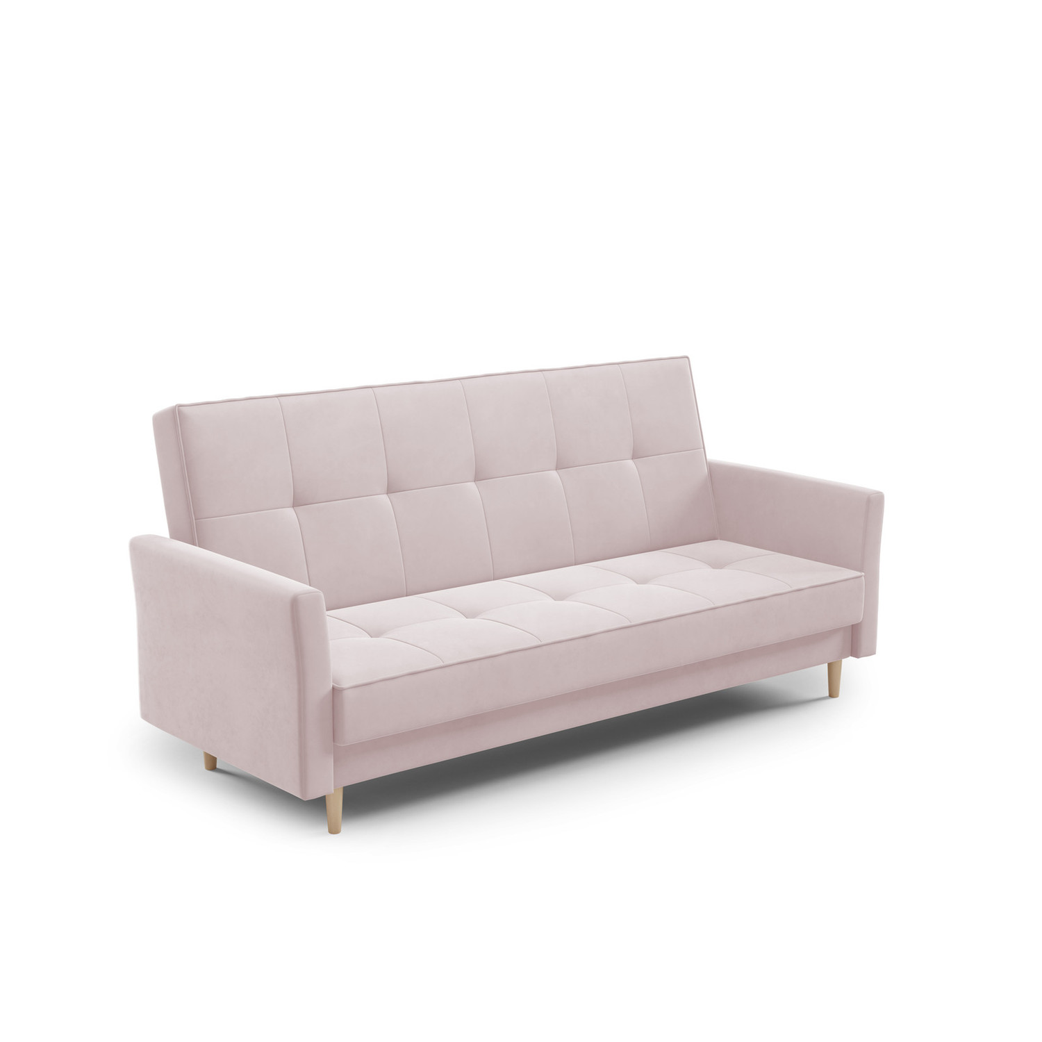 Rozkl&aacute;dac&iacute; pohovka KARI Růžov&aacute;