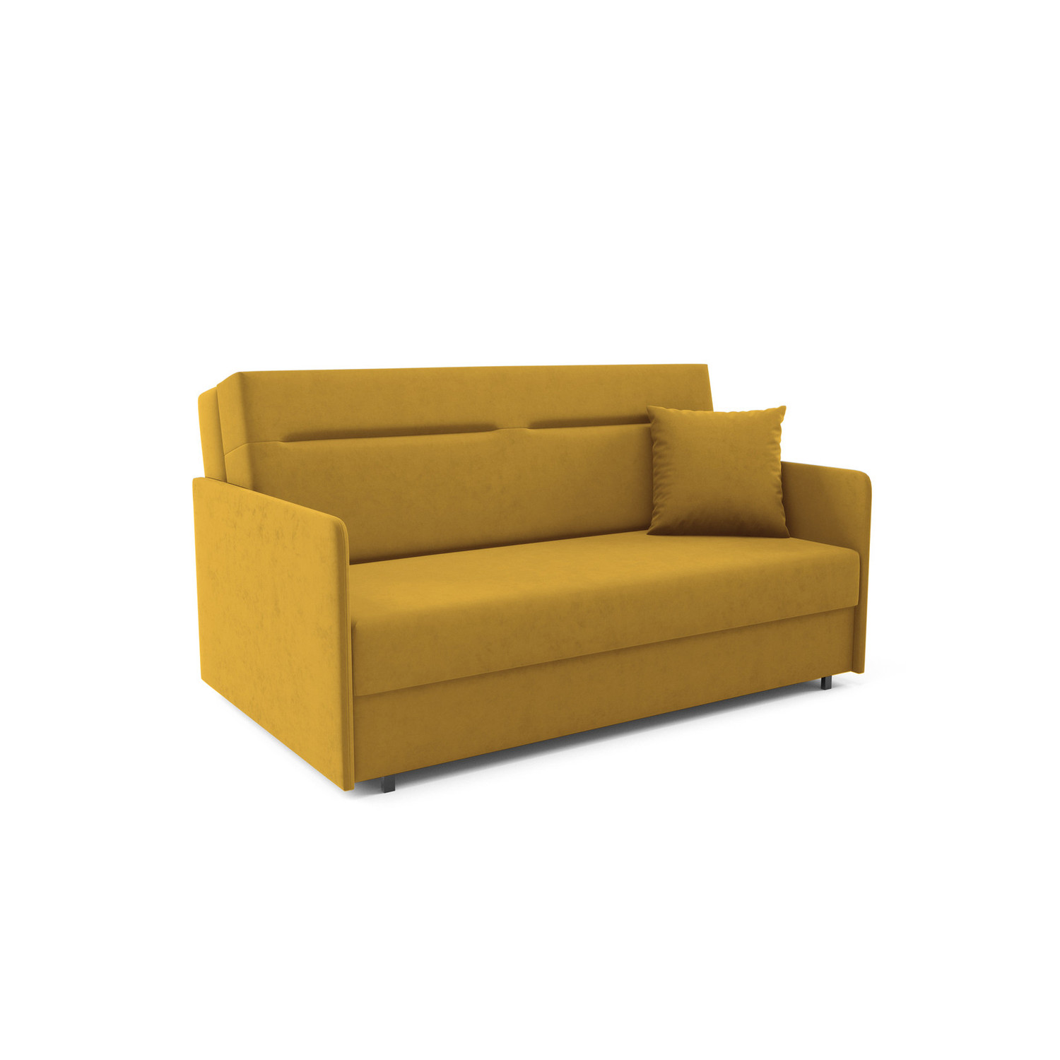 Rozkládací pohovka FLORE IV Žlutá