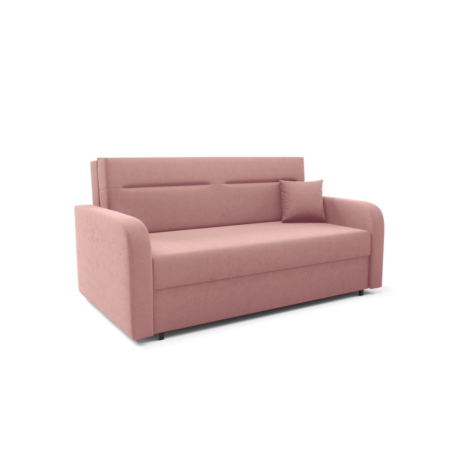 Rozkl&aacute;dac&iacute; pohovka GIRONA IV Růžov&aacute;