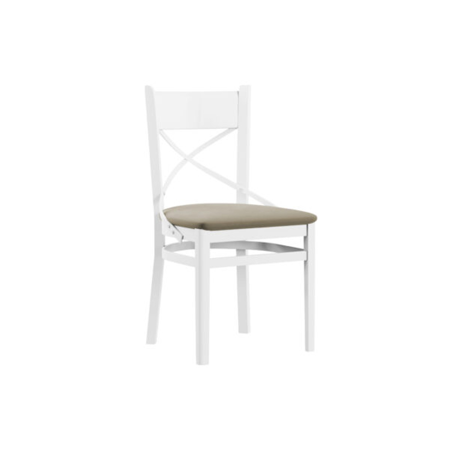 J&iacute;deln&iacute; židle X - b&iacute;l&eacute; nohy B&eacute;žov&aacute;