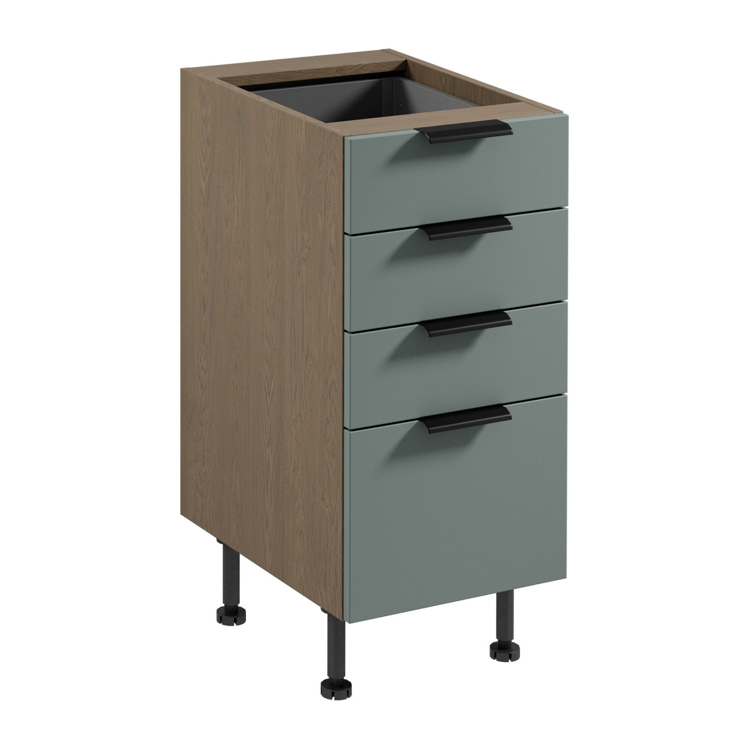 Kuchyňsk&aacute; skř&iacute;ňka SORENTO D40S4 AX -  Baltic Storm Zelen&aacute;