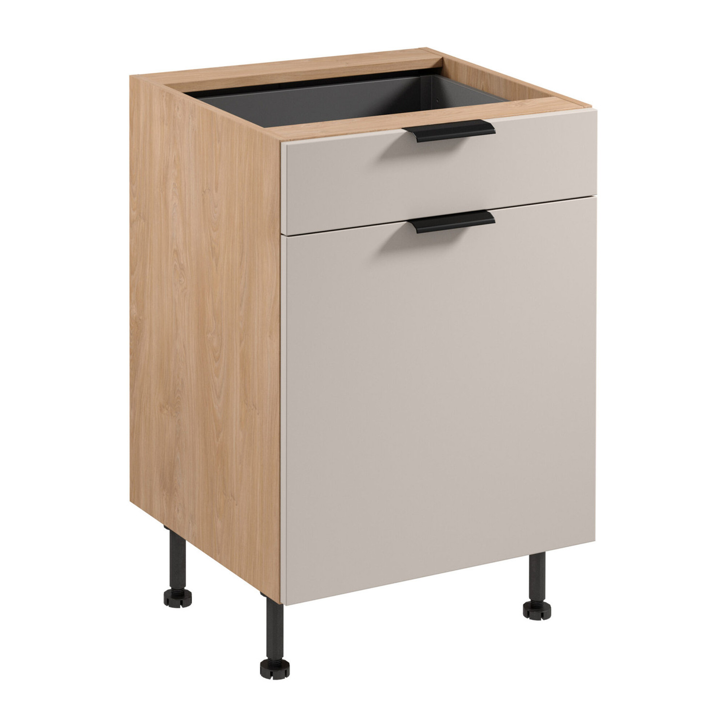 Kuchyňsk&aacute; skř&iacute;ňka SORENTO D60S1- P/L AX - Puccini B&eacute;žov&aacute;