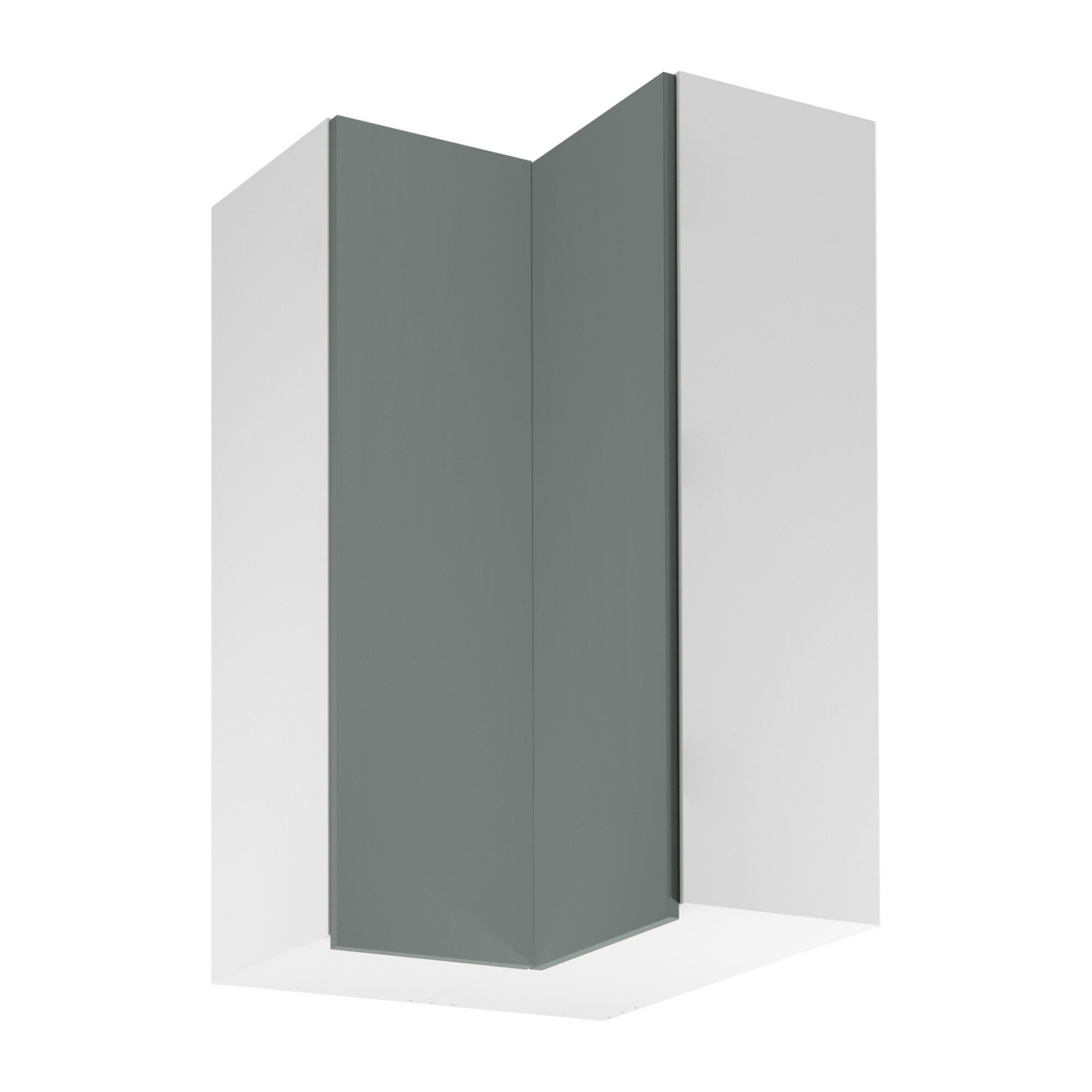 Z&aacute;věsn&aacute; kuchyňsk&aacute; skř&iacute;ňka SORENTO G60N2 - b&iacute;l&aacute; Zelen&aacute;