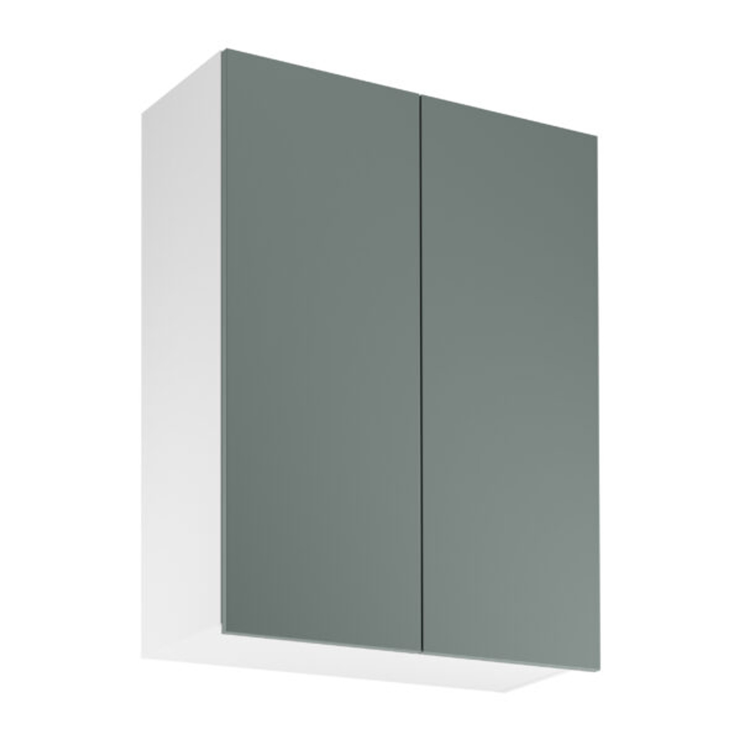 Z&aacute;věsn&aacute; kuchyňsk&aacute; skř&iacute;ňka SORENTO G80 - b&iacute;l&aacute; Zelen&aacute;