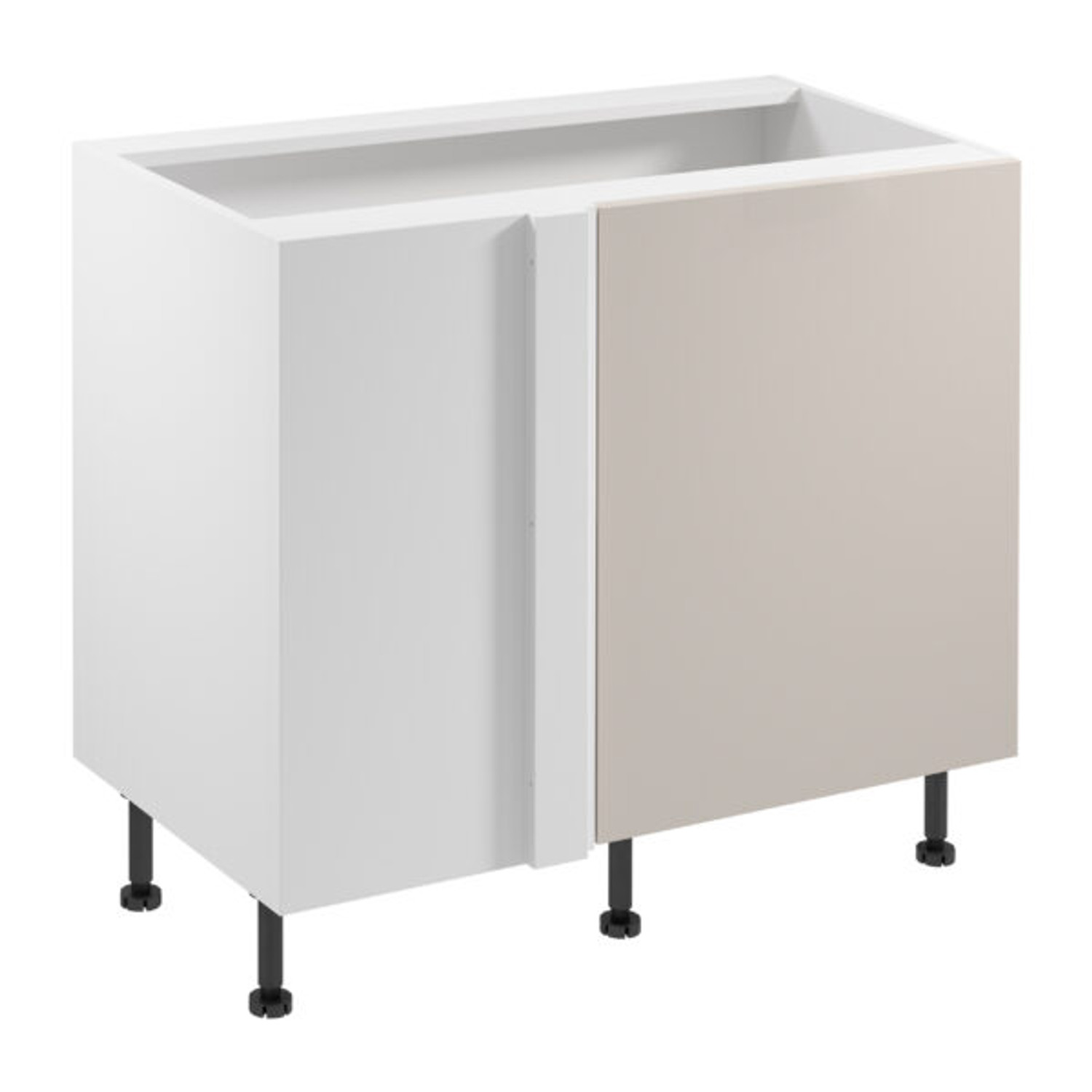 Kuchyňsk&aacute; skř&iacute;ňka SORENTO D100N - P/L - b&iacute;l&aacute; B&eacute;žov&aacute;