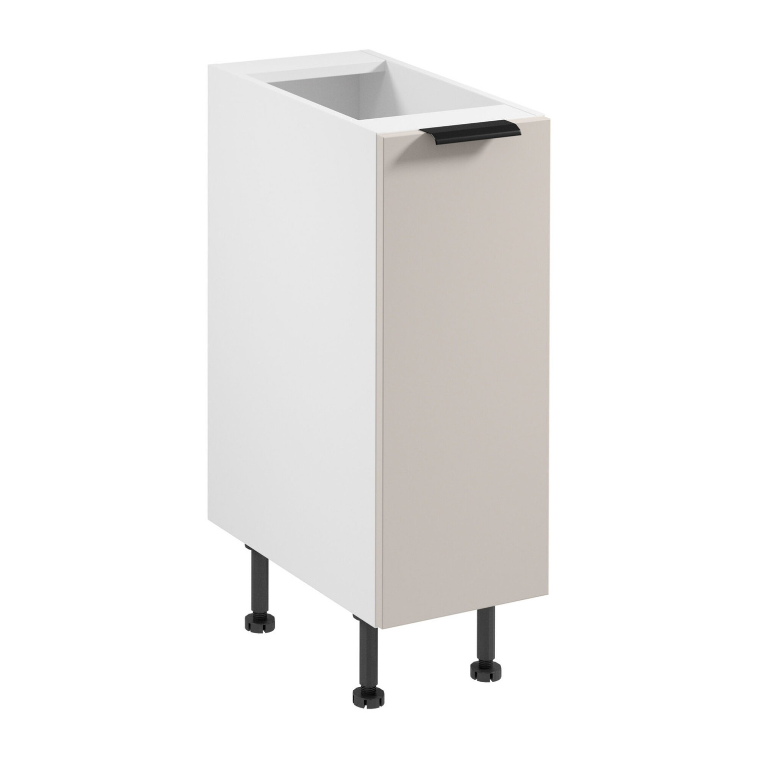 Kuchyňsk&aacute; skř&iacute;ňka SORENTO D30 - P/L - b&iacute;l&aacute; B&eacute;žov&aacute;